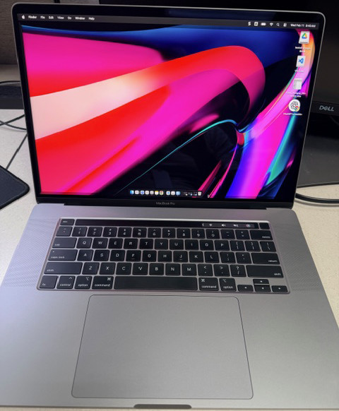 2019 Apple MacBook Pro 16″ 2.4GHz 8-Core Intel i9 32GB RAM 2TB SSD 5500M 8GB GPU