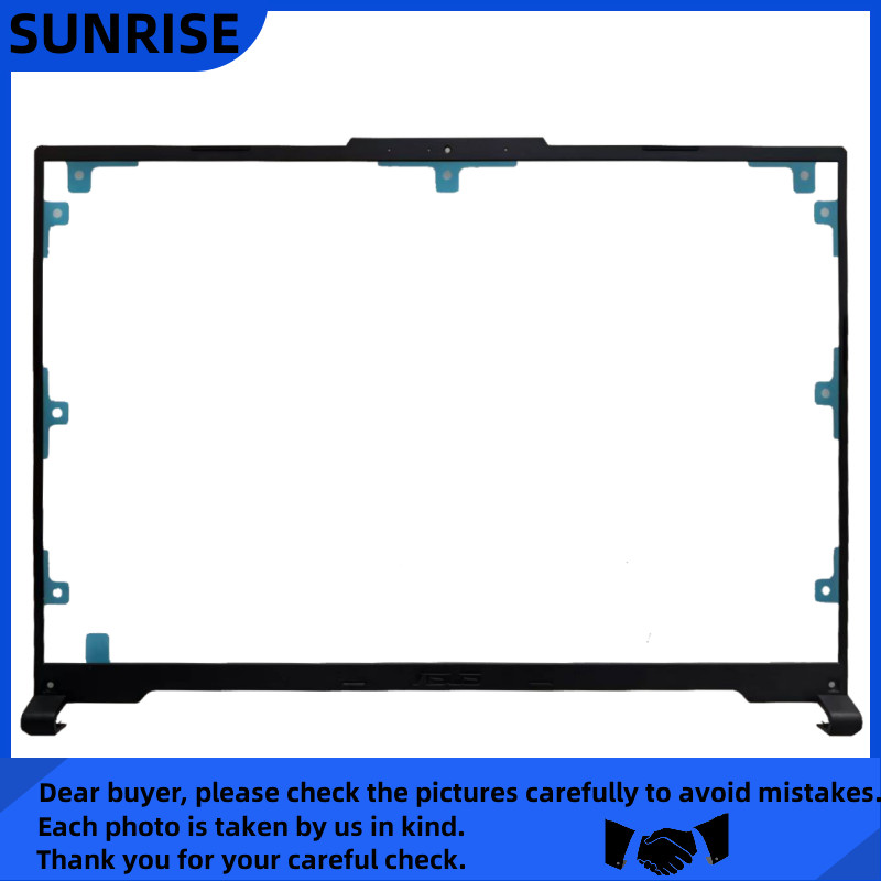New for ASUS TUF Gaming A16 FA617 FA617NS FX617 16in Laptop Front Bezel Black