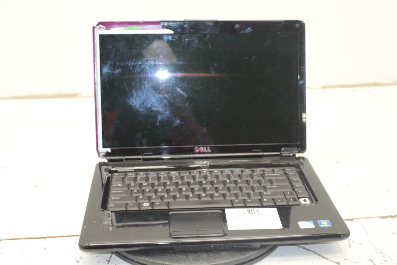 Dell Inspiron 1545 Laptop Intel Pentium Dual Core 3GB Ram No HDD or Battery