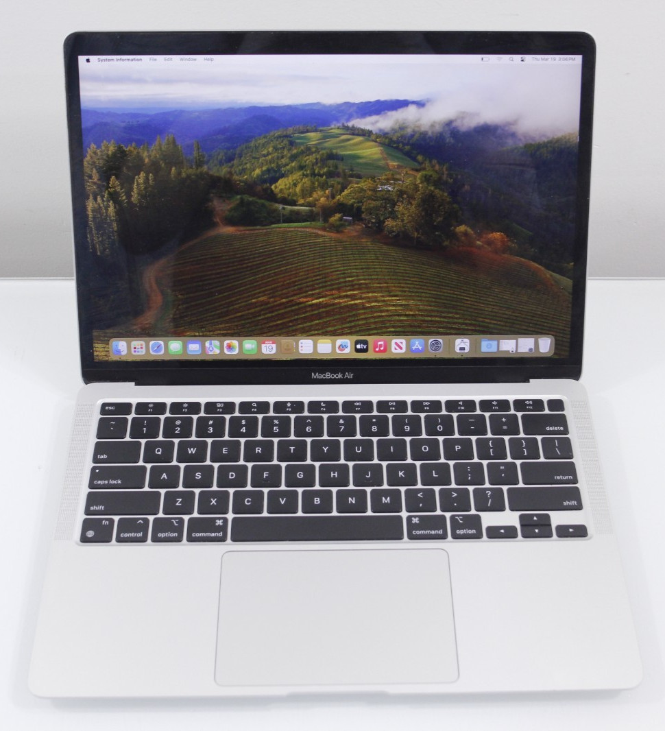 Apple MacBook Air M1 2020 M1 3.2Ghz 7-Core 8GB 256GB Silver Grade D