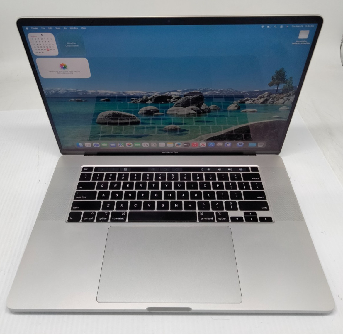 Apple MacBook Pro A2141 i7-9750H 16GB RAM 512gb SSD laptop Silver macOS Tahoe