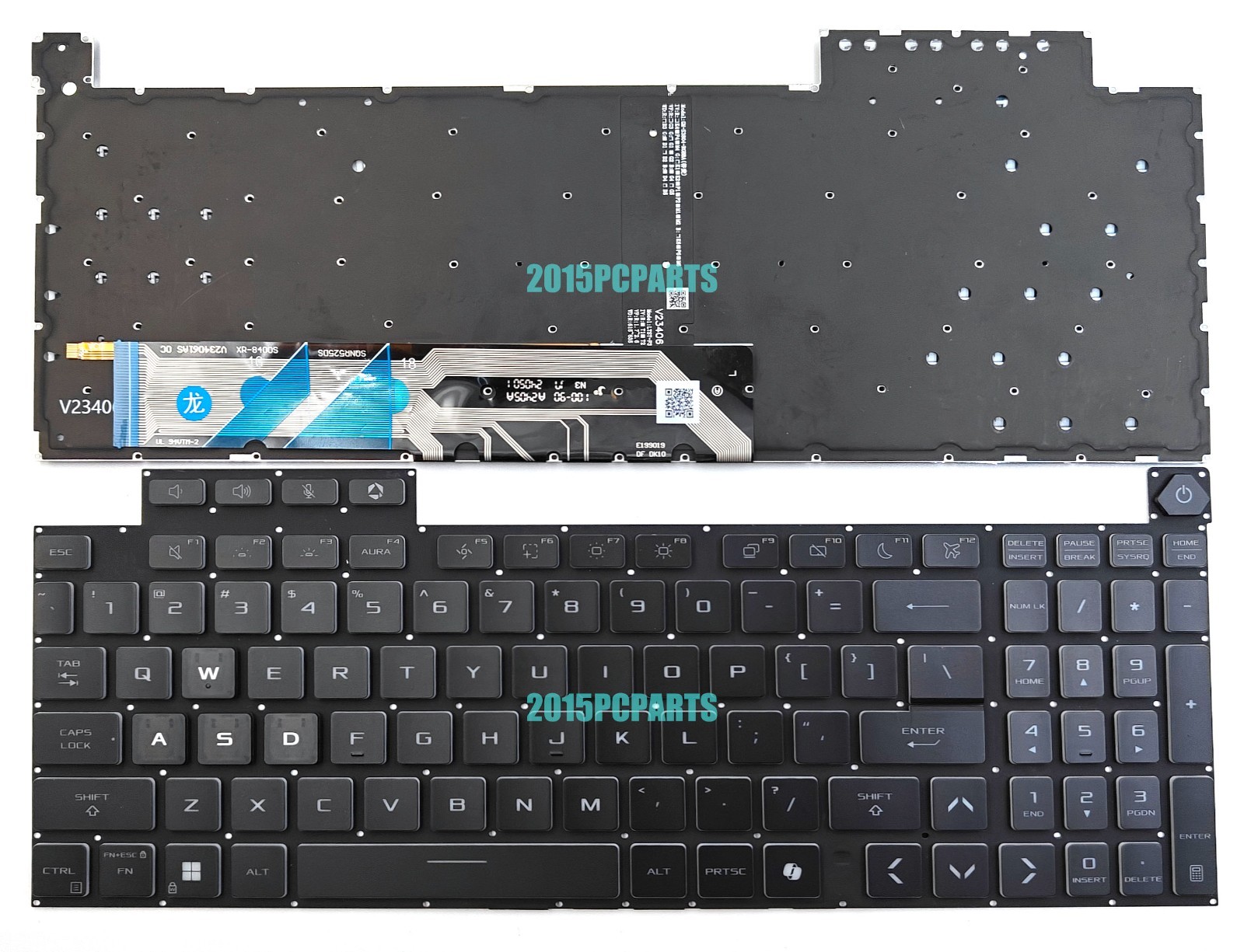 New Asus TUF Gaming A16 FA608PM FA608UH FA608UM FA608WM Keyboard Backlit US