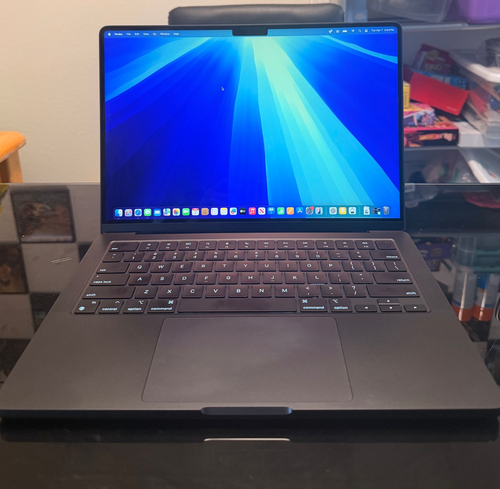 Apple Macbook Pro 14” M4 Pro 24GB 512GB Space Black AppleCare+ 12/2026 4 Cycles