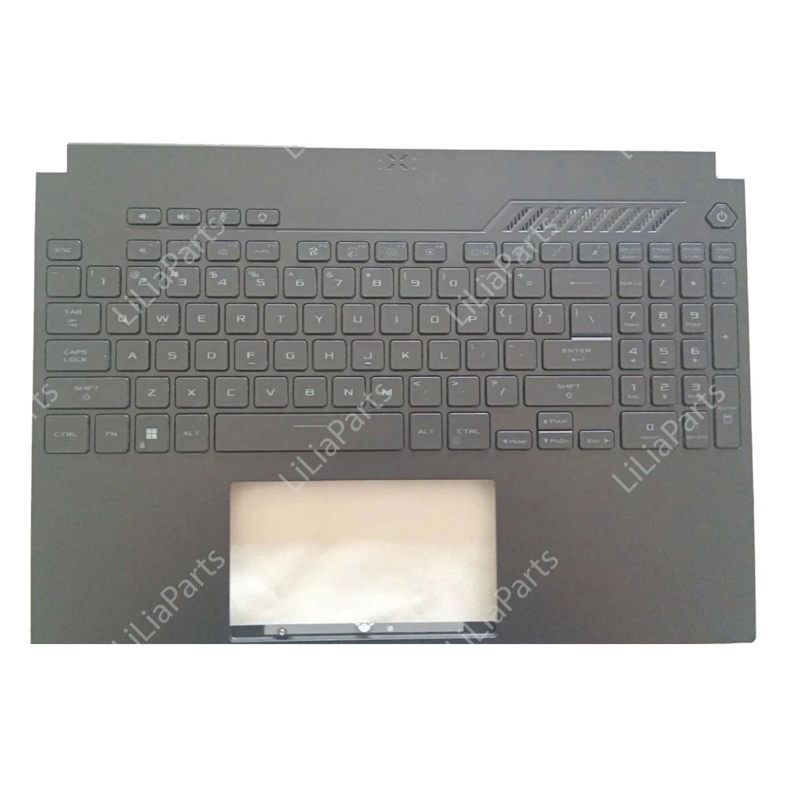 For ASUS TUF Gaming A16 FA617 FA617NS FA617XS FX617 Top Palmrest Keyboard Laptop