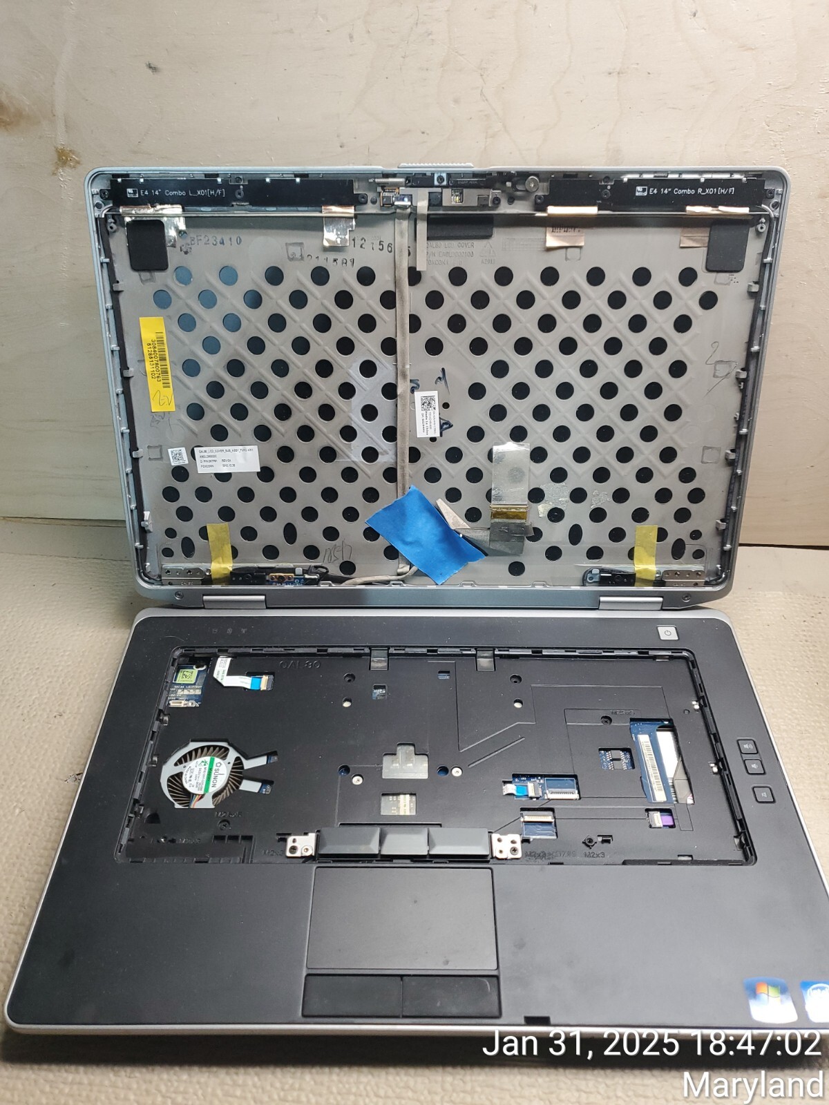Dell Latitude E6430s 14″ Core i5-3380M 2.8GHz 4gb Missing parts,  FOR PARTS ONLY