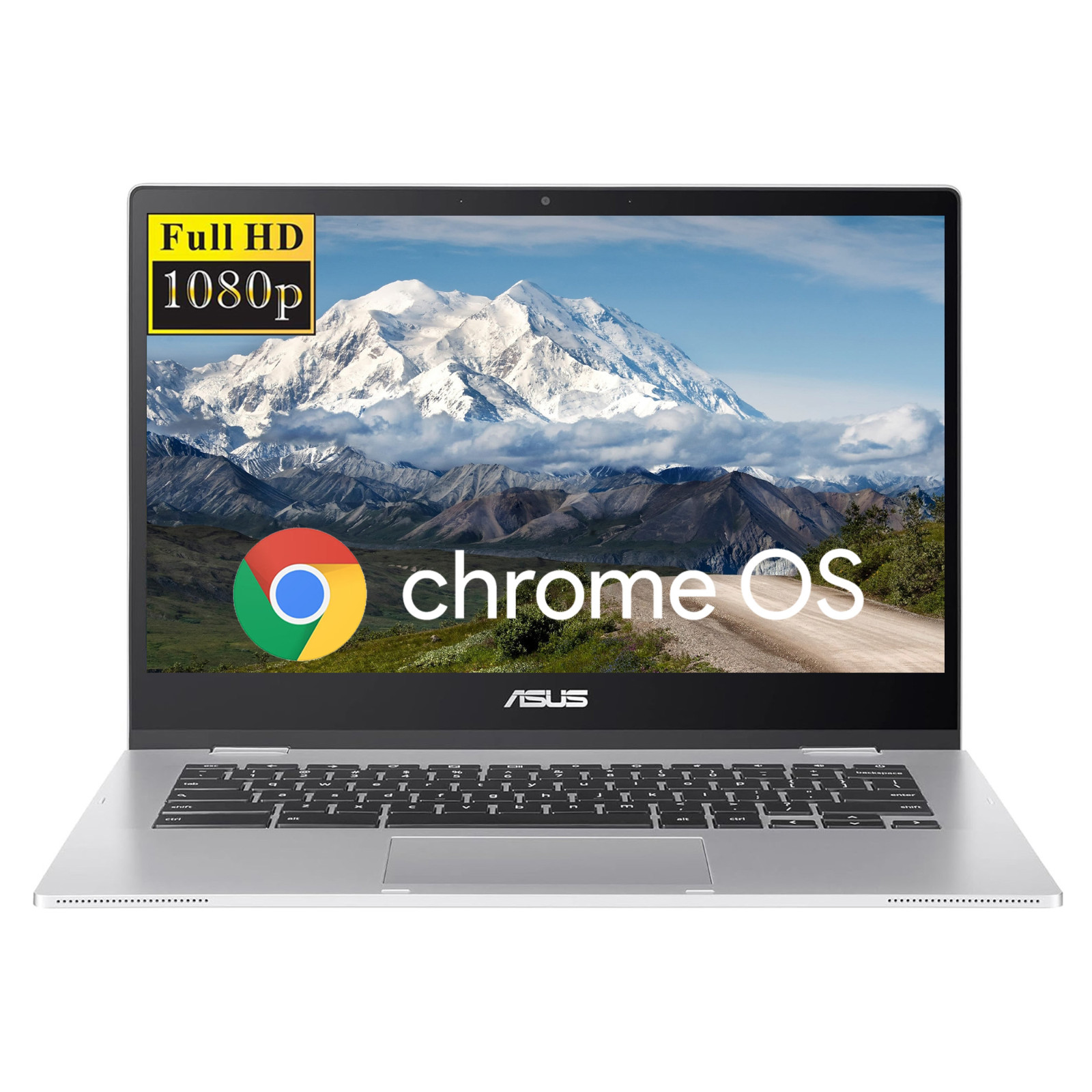 ASUS Chromebook 14″ FHD Laptop,Intel Celeron N4500 Processor,4GB RAM,64GB eMMC