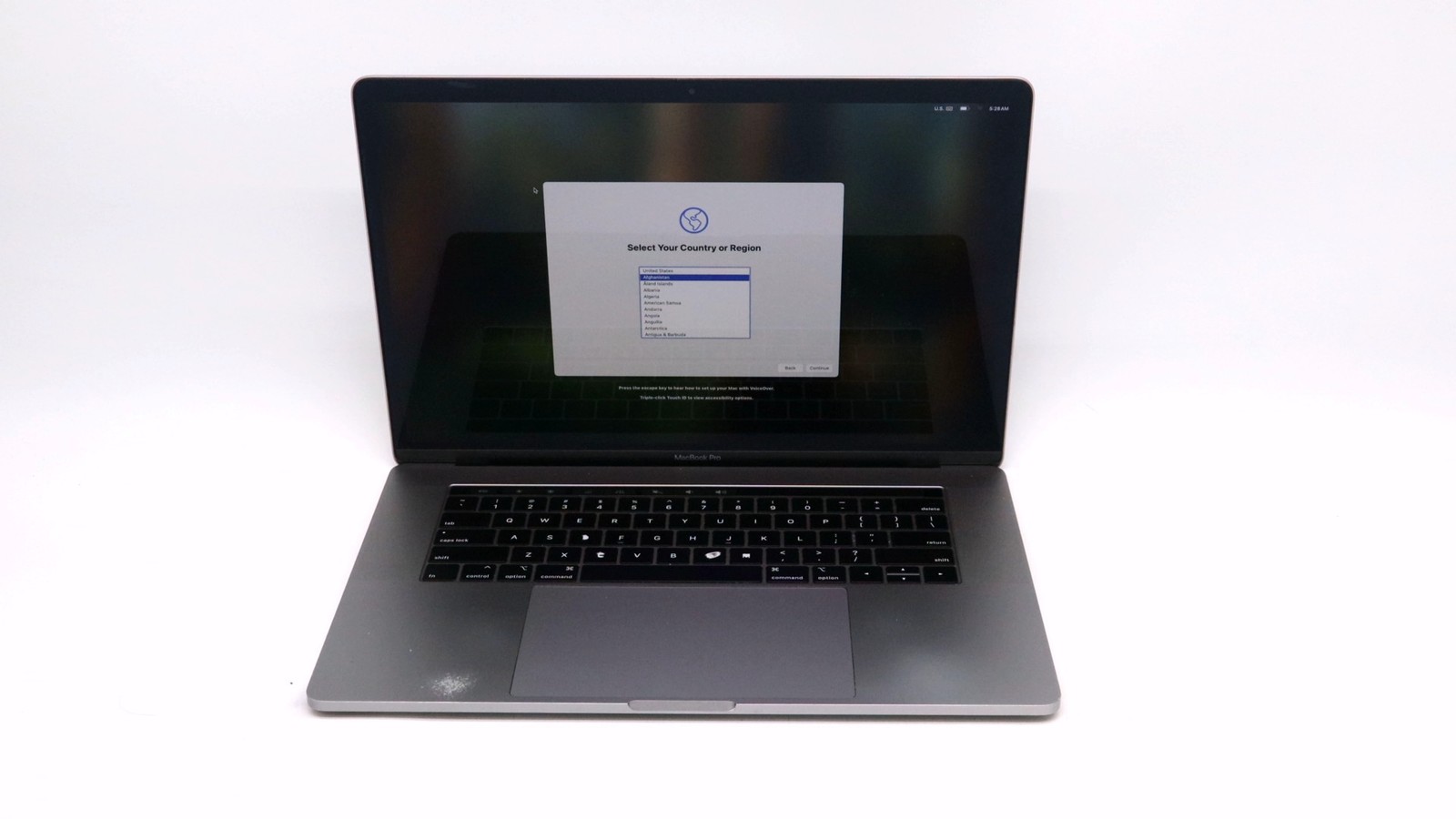 Apple MacBook Pro A1990 15 Core i7 16GB 256GB Gray 2019