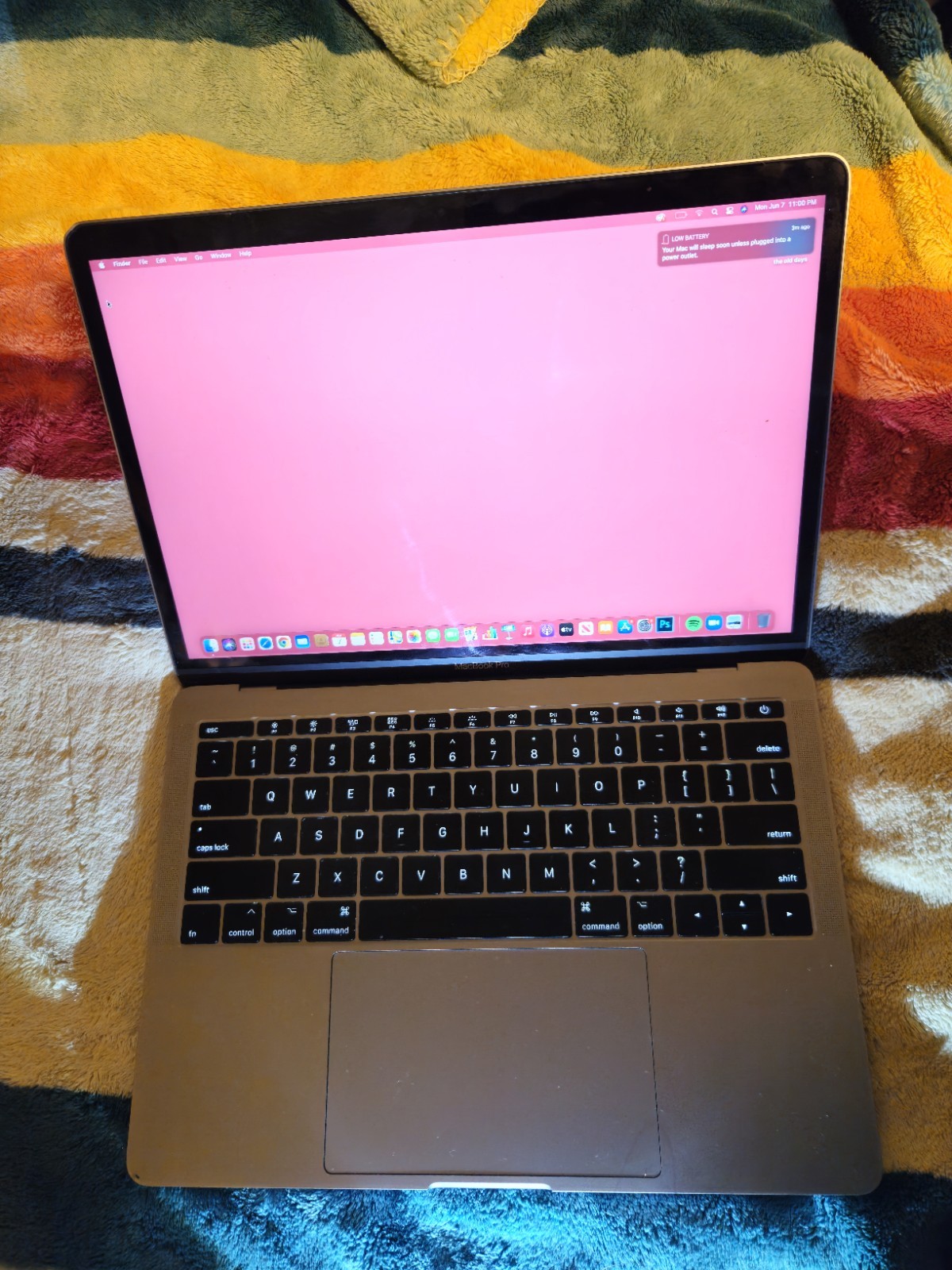 Apple MacBook Pro A1708 13″ Laptop MPXT2LL/A – Silver