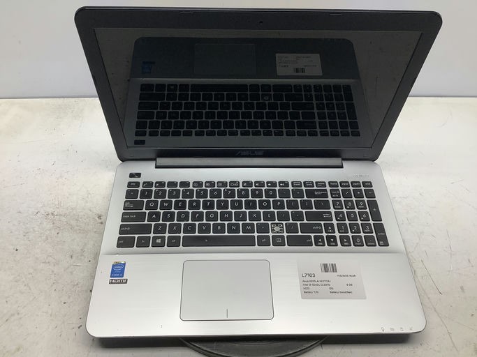 Asus X555LA-HI31103J Intel i3-5020U 2.2GHz 4 GB NO HDD