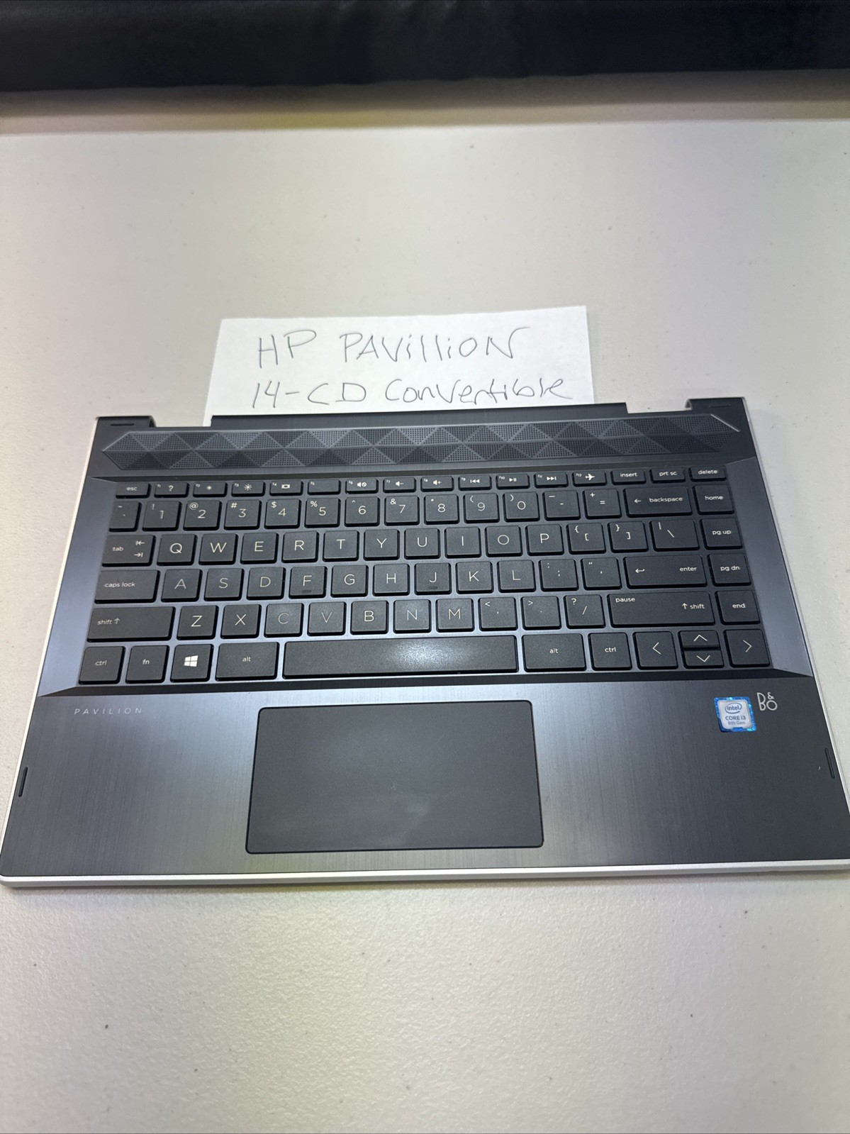 HP Pavilion 14-CD 14M-CD 14m-cd0001dx Convertible Laptop Palmrest w/ Keyboard