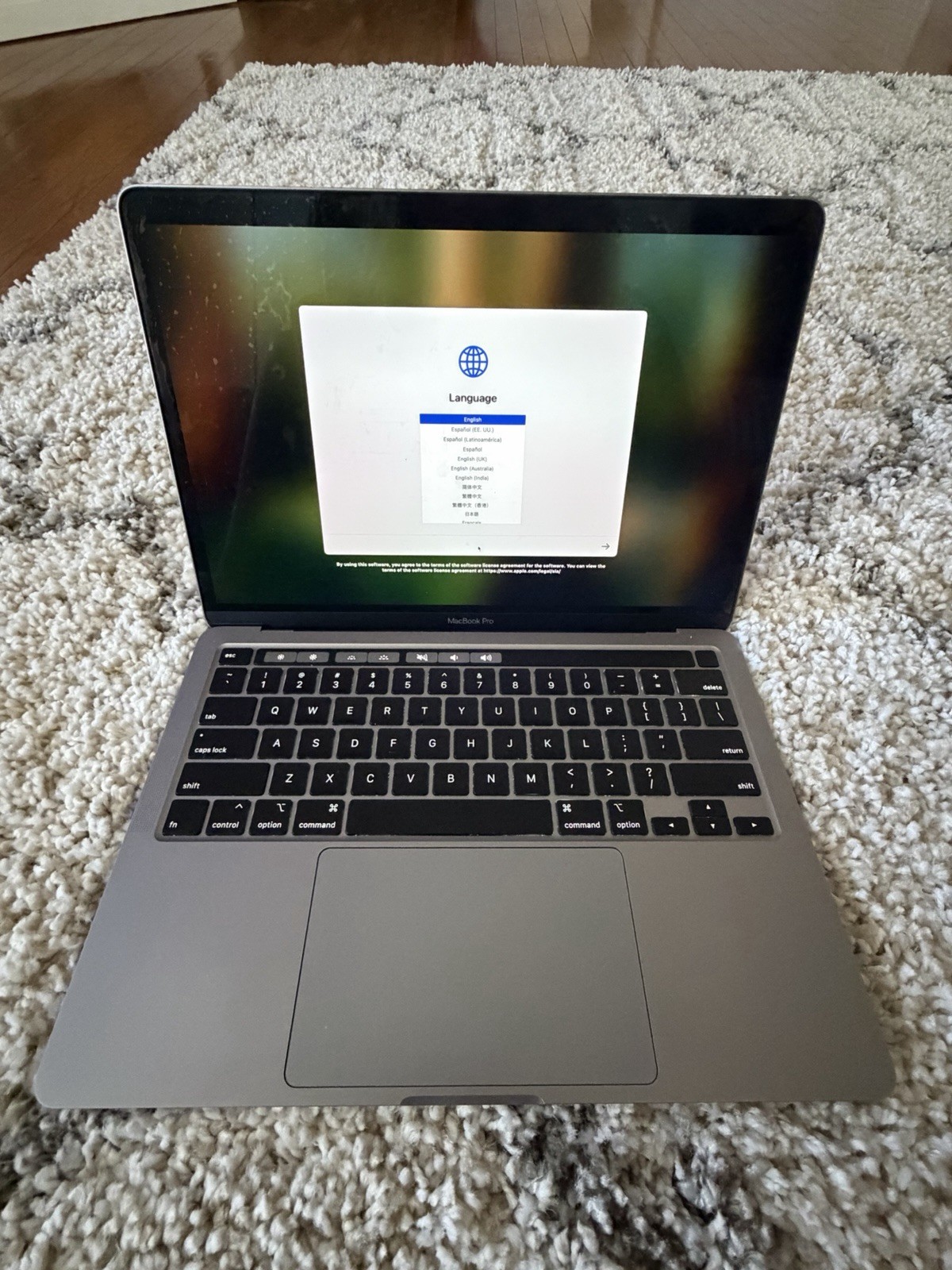 Apple MacBook Pro 13-inch Gray SSD Laptop Backlit Keyboard USB-C