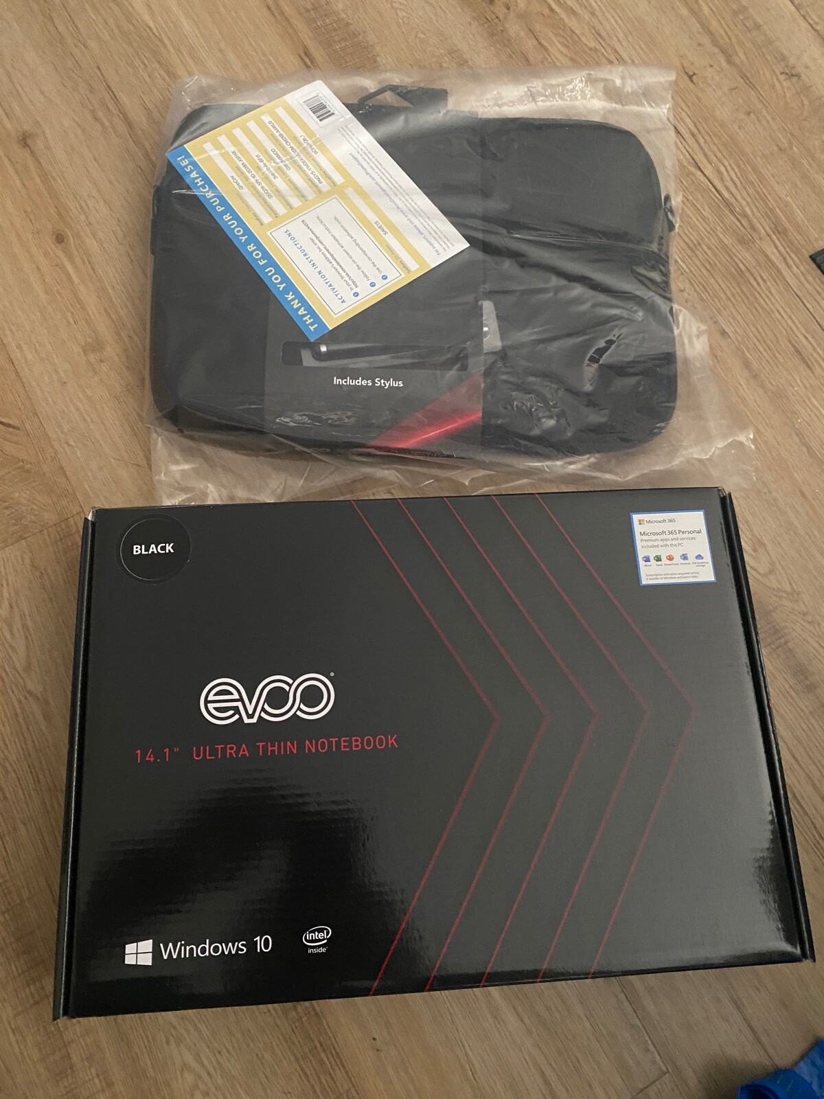 EVOO EVC141-6BK Elite Series Notebook 14.1″ 64GB N3350 1.1GHz 4GB Win 10 Home