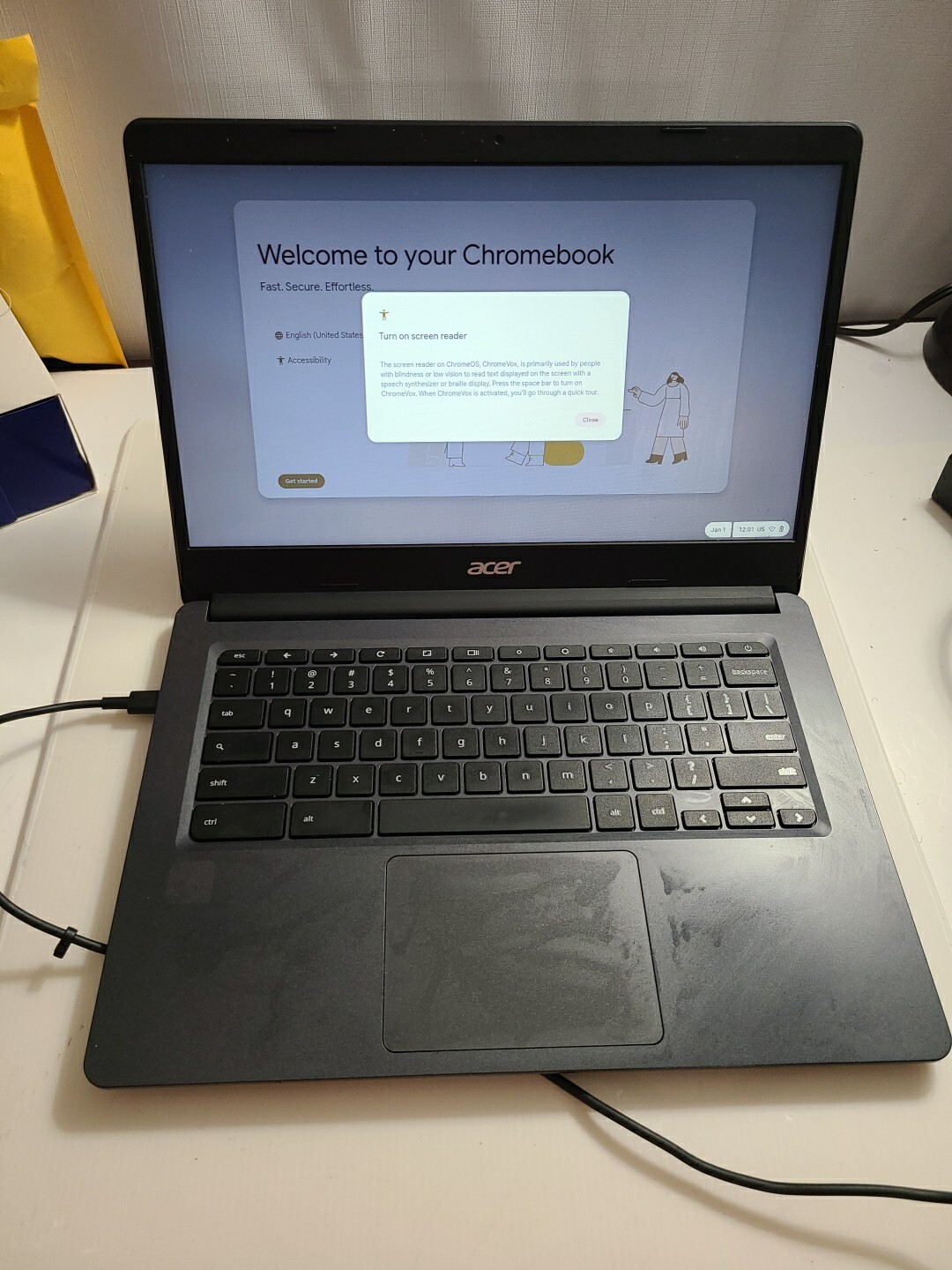 Acer C933-C7GM – 14″ Intel Celeron N4000 1.1 Ghz 4GB RAM 32GB