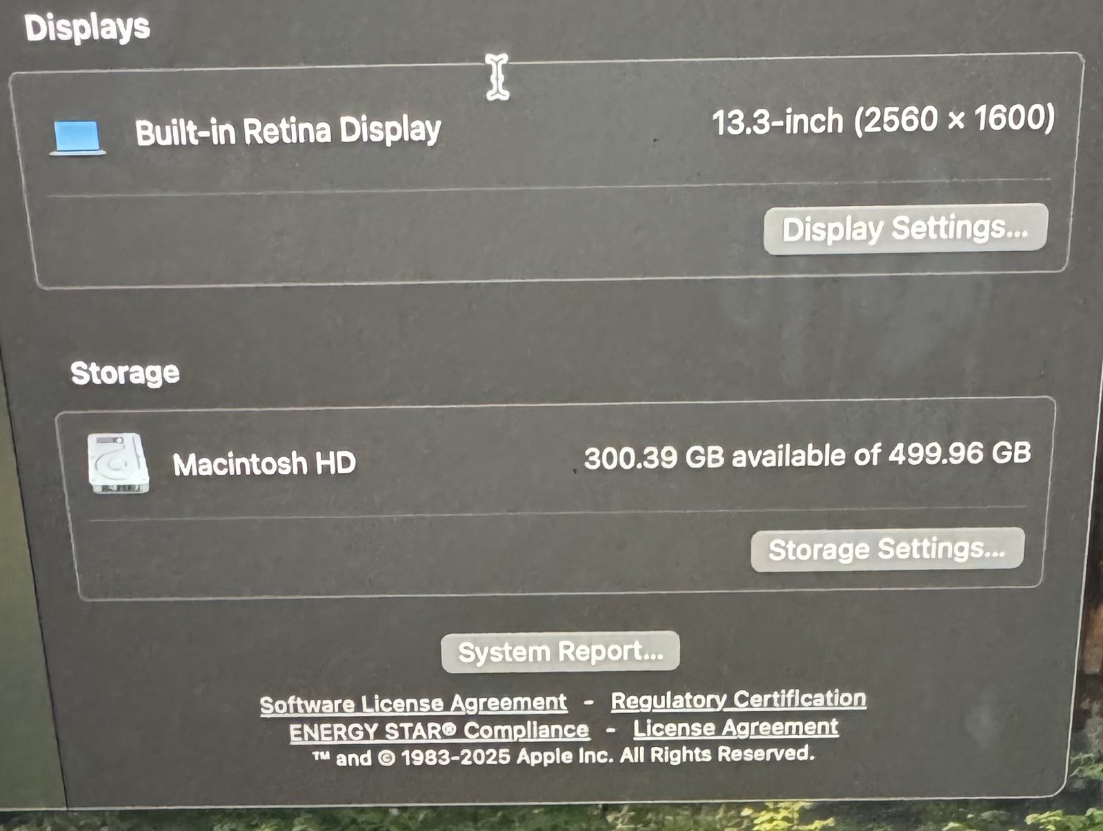 Apple MacBook Pro 13″ (2020) Intel Core i5 2.0GHz | 16GB RAM | 500GB SSD | macOS