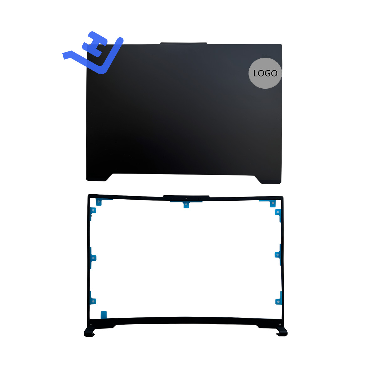 New LCD Back Cover+Bezel For ASUS TUF Gaming A16 FA617 FA617NS FX617 16” Black