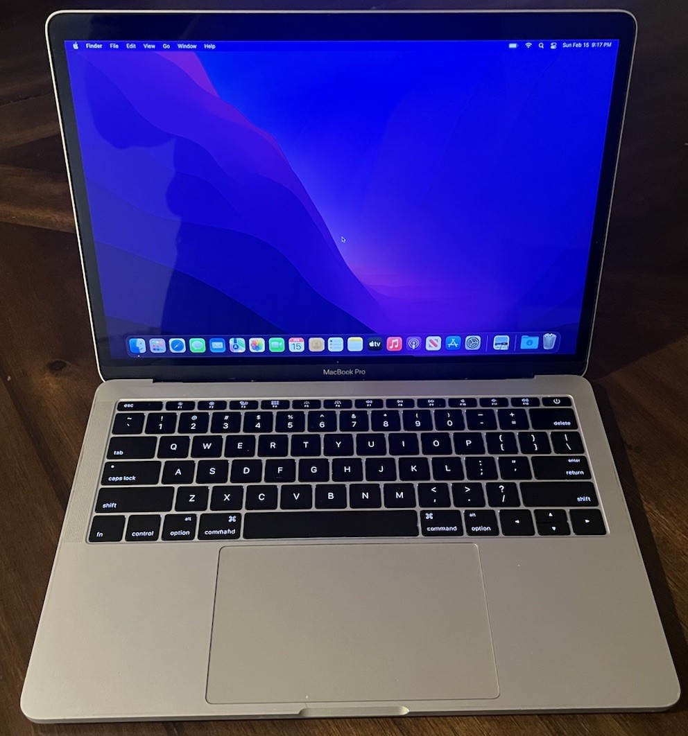 Apple Macbook Pro 2016 13″ i5 2.9GHz 16GB 256 SSD MLH12LL/A A1706 LB