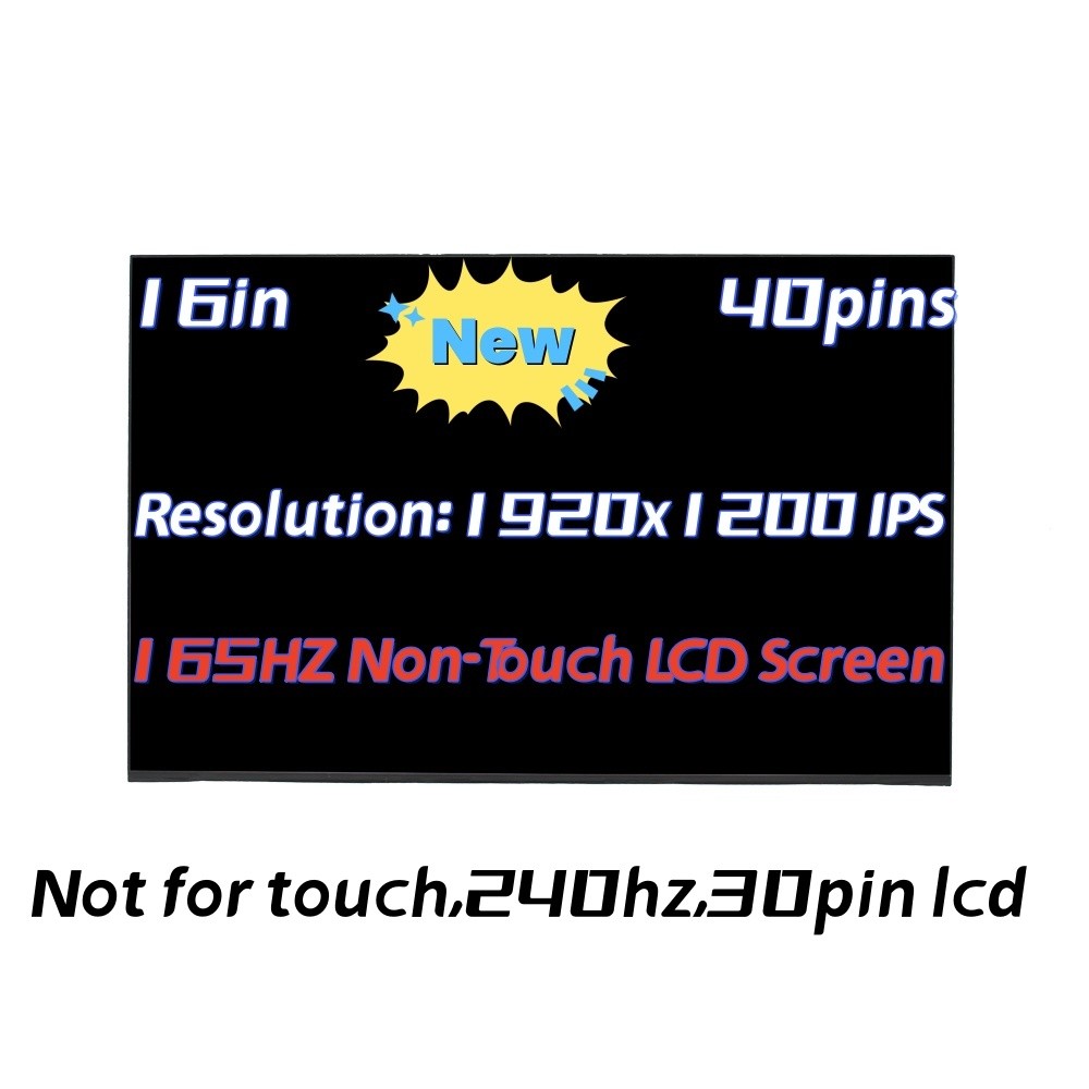 165Hz 16.0″ FHD+ LCD Screen ASUS TUF Gaming A16 advantage edition FA617NS FA617N