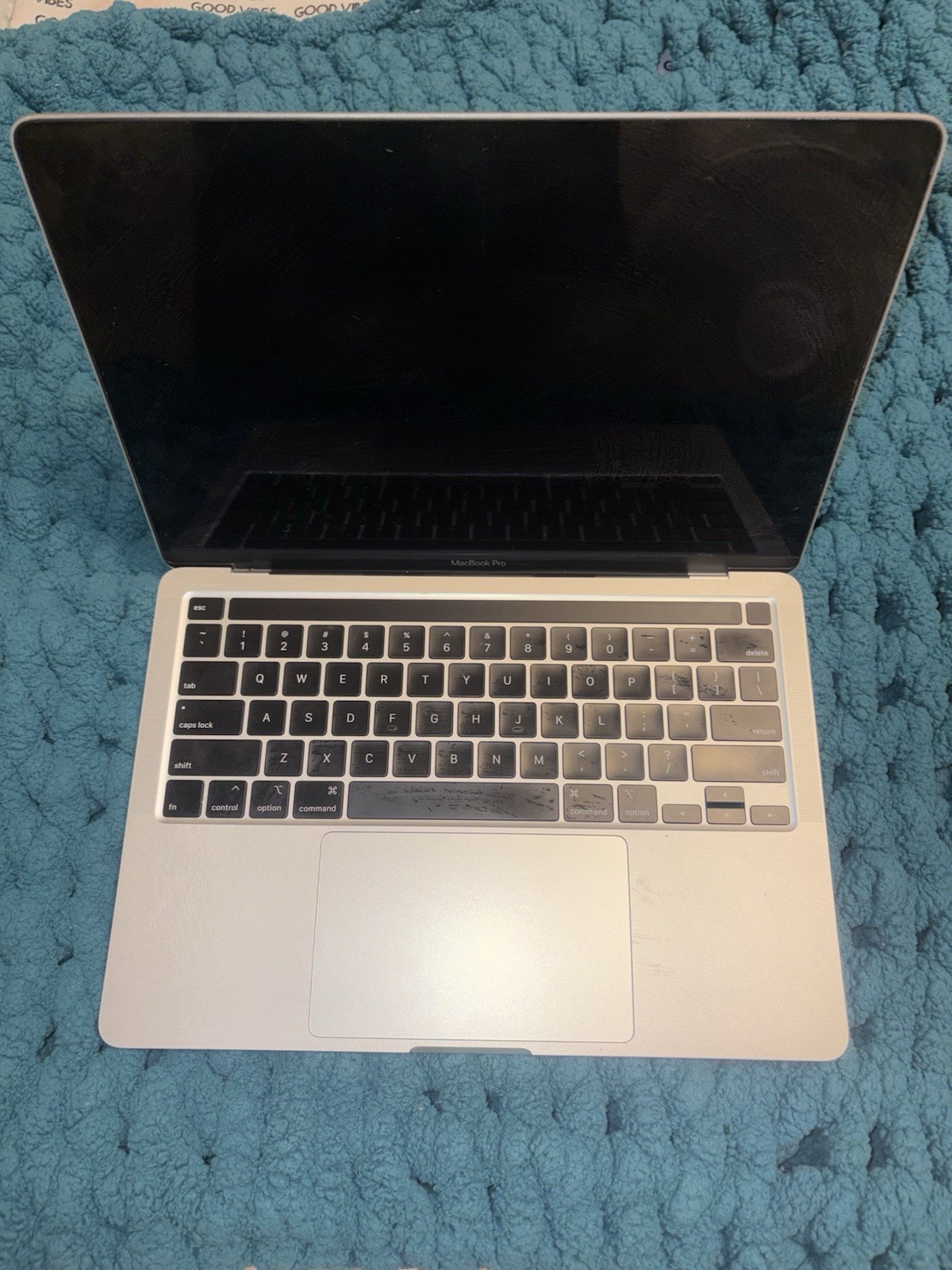 Apple MacBook Pro 13-inch Silver Backlit Keyboard Webcam Microphone