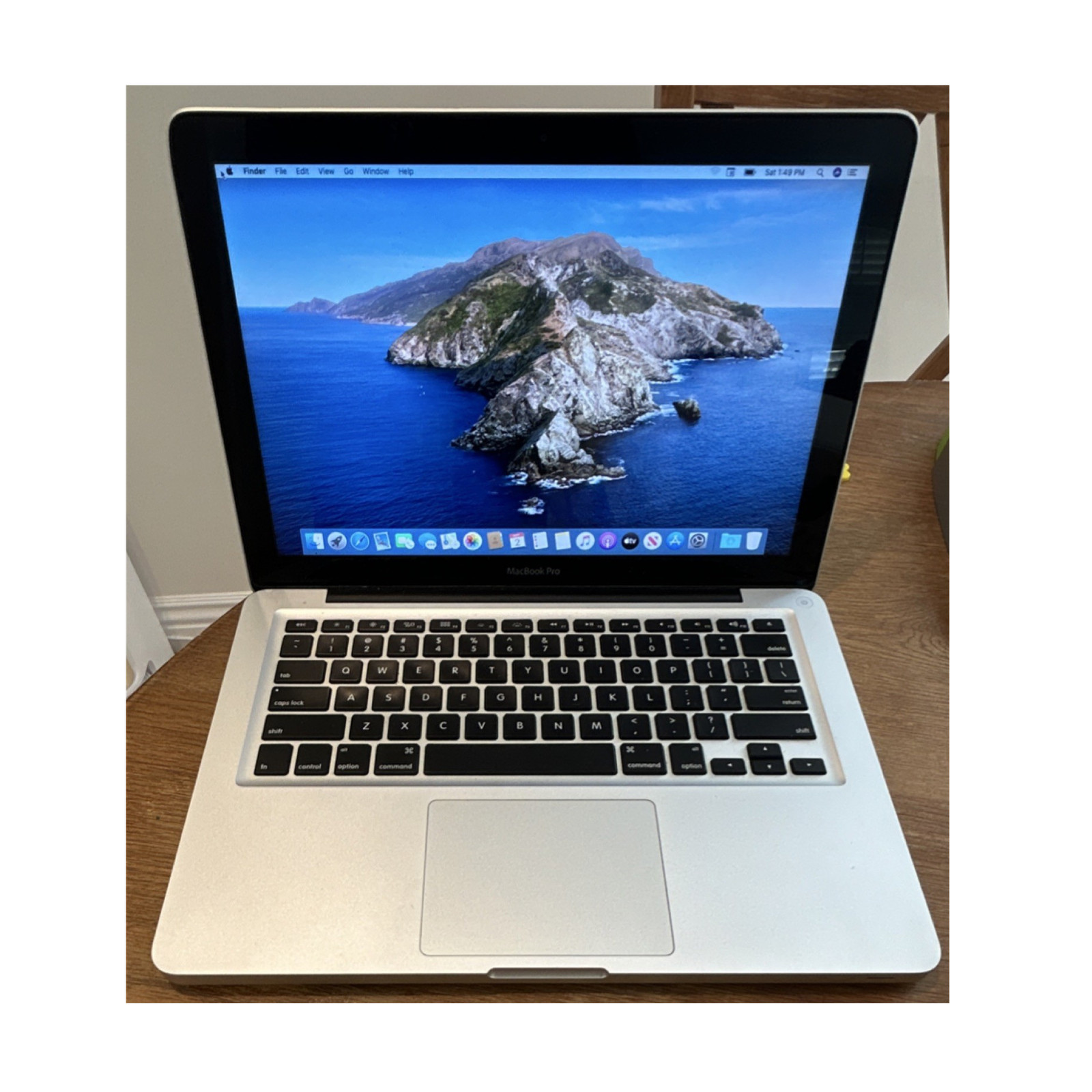 Apple MacBook Pro 13″ Intel Core i5 2.5GHz 4GB SSD Silver macOS Catalina Laptop