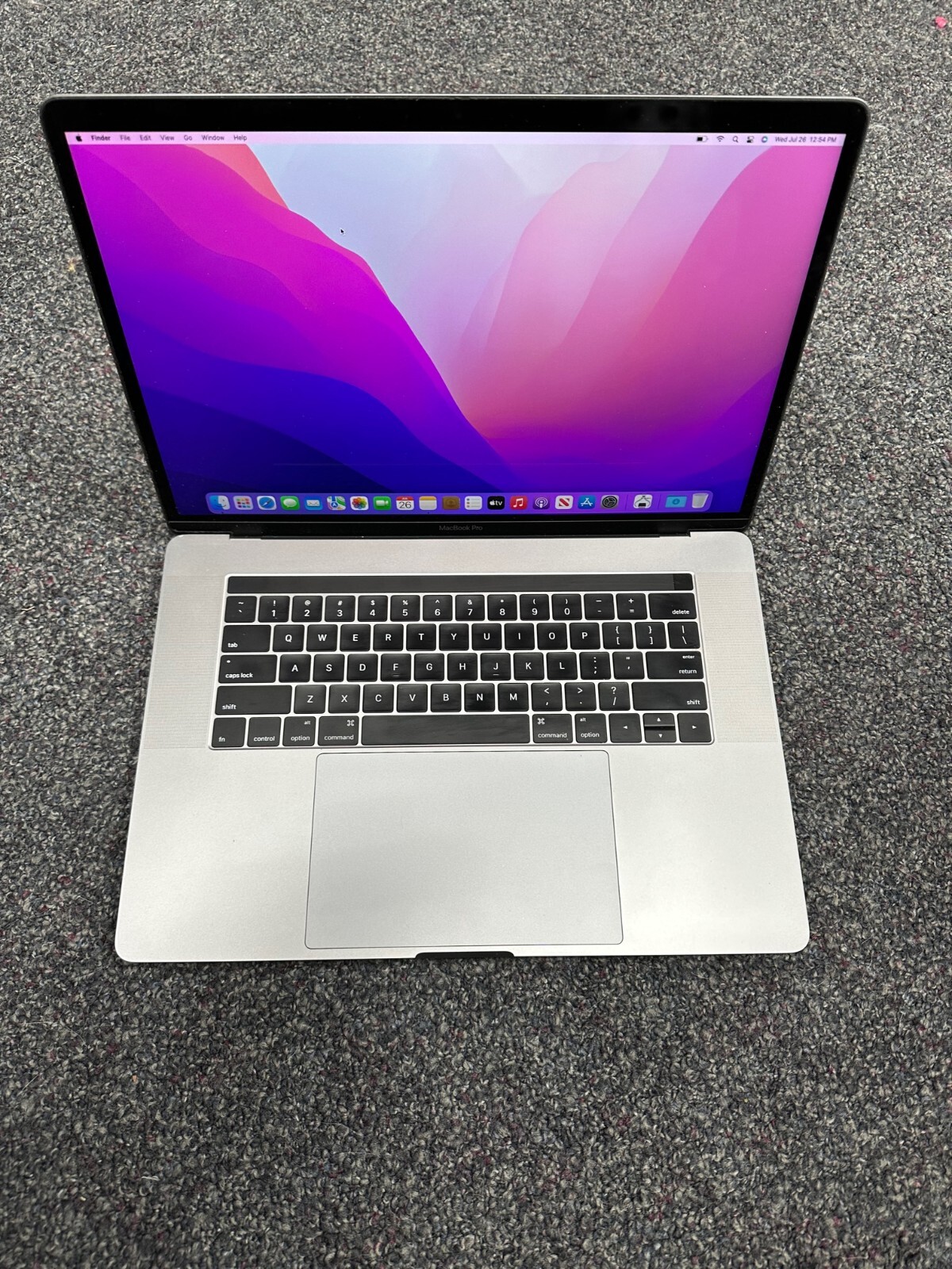 2016 Apple MacBook Pro 15″ Touch Bar i7 2.7ghz – Choose Specs – Service Battery