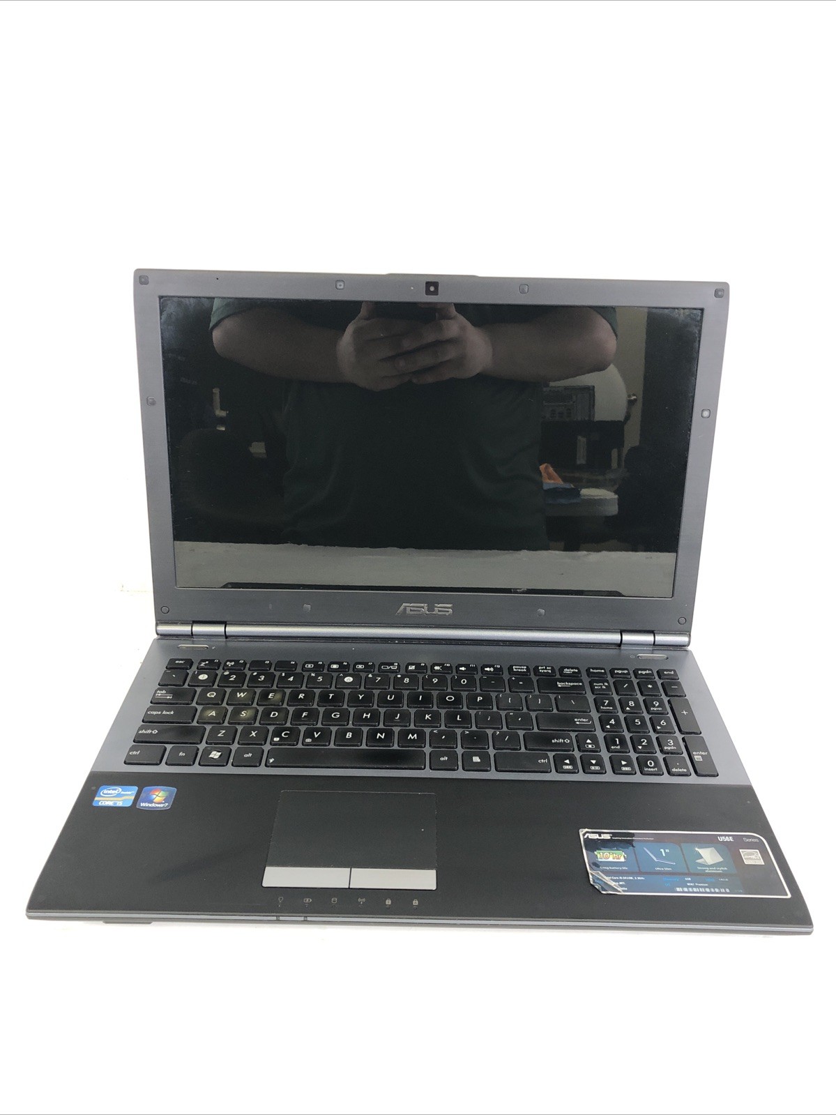 Asus U56E Intel i5-2410M 2.3GHz 6 GB NO HDD NO OS BAD BATTERY BAD TRACKPAD