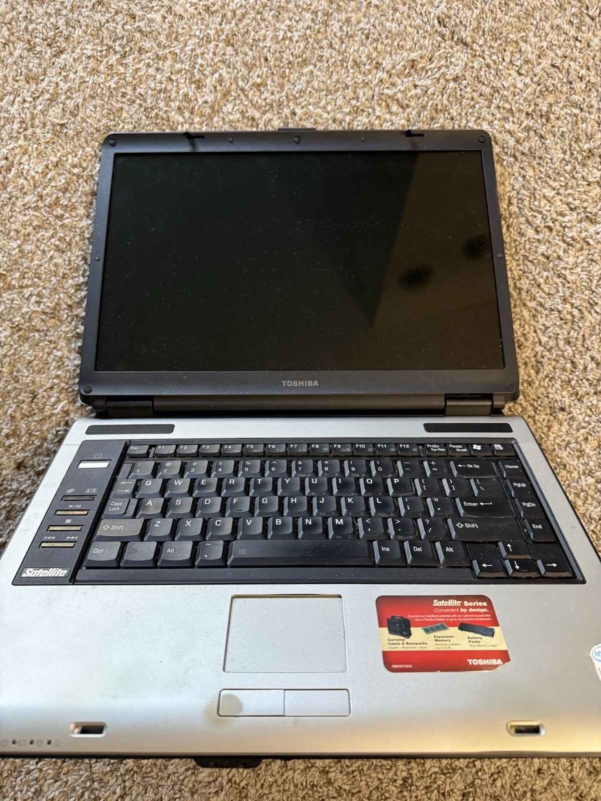 Toshiba Satellite A135-S4427 Notebook Black Silver Casual Computing