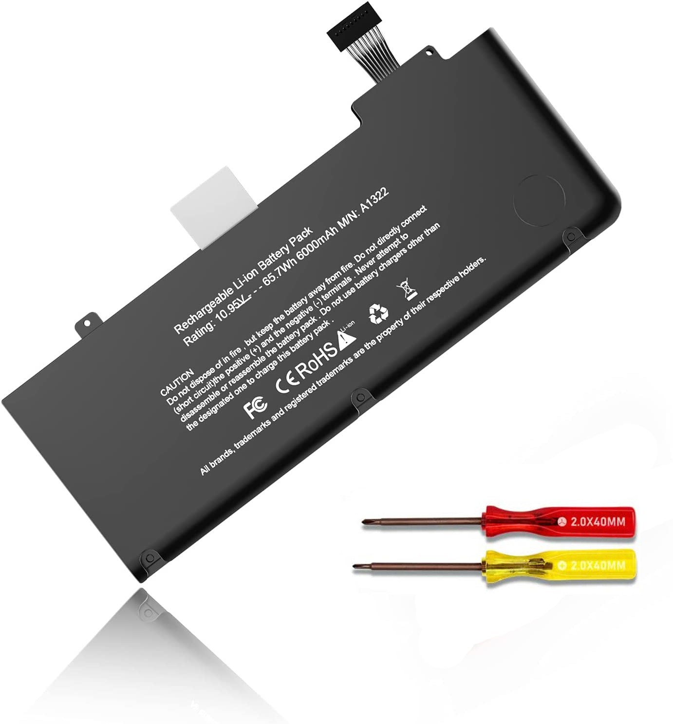 A1322 Battery for Apple Macbook Pro 13 inch A1278 Mid 2012 2010 2009 Early 2011
