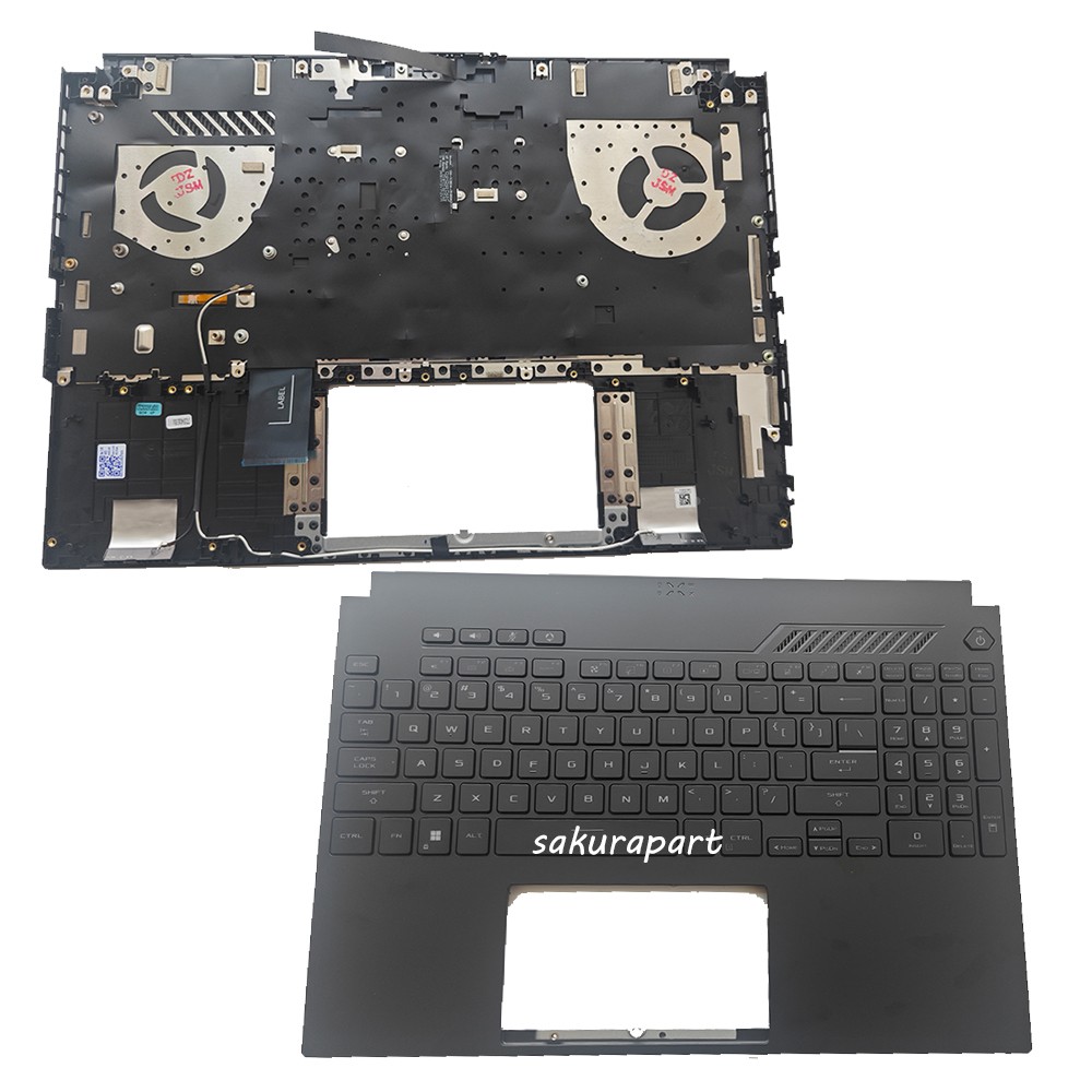 New For ASUS TUF Gaming A16 FA617 FA617NS FA617XS FX617 Palmrest Keyboard Cover