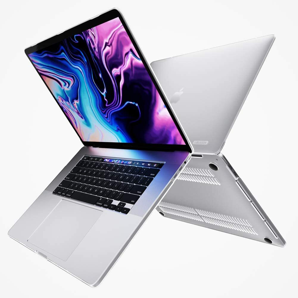 For MacBook Pro 16 inch, i-Blason Protective Clear Case Shockproof Bumper Cover