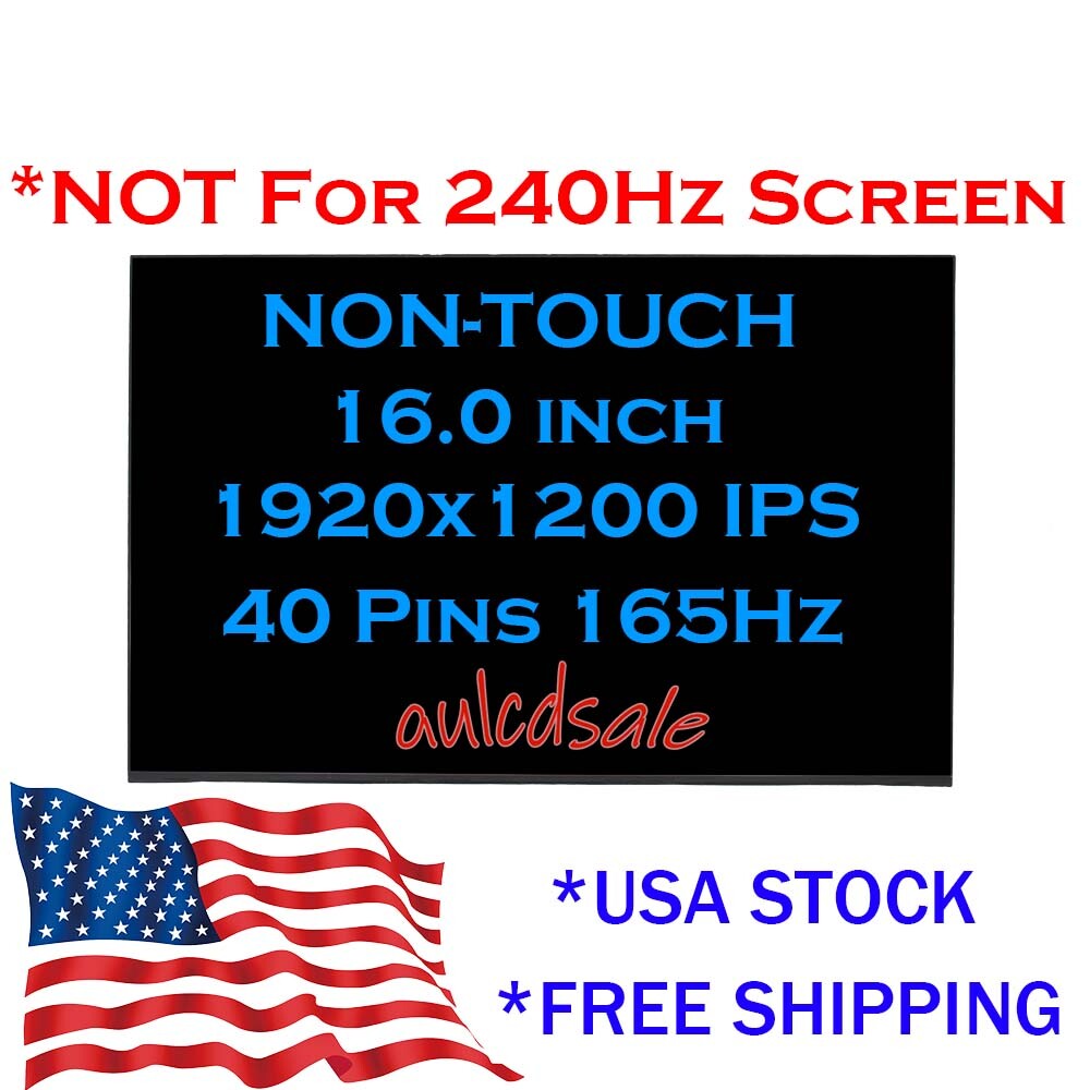 For ASUS TUF Gaming A16 FA617NT FA617NT-A16.R77700 New 165Hz 16″ FHD+ LCD Screen