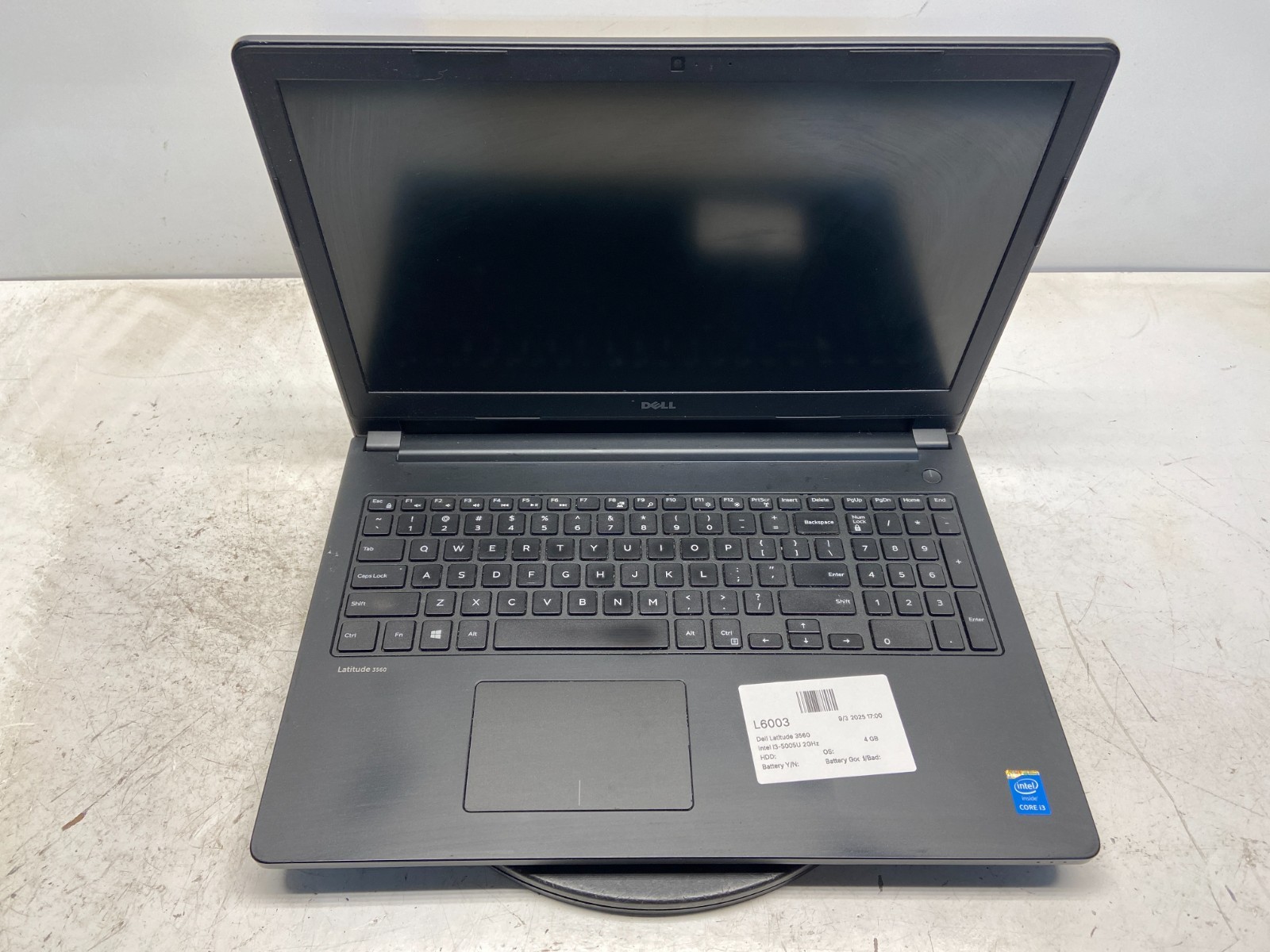 Dell Latitude 3560 Intel i3-5005U 2GHz 4 GB NO HDD