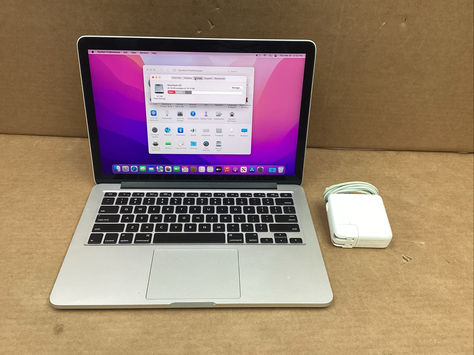 Apple MacBook Pro Retina 2015 2.7GHz Core i5 8GB RAM 128GB SSD 13″
