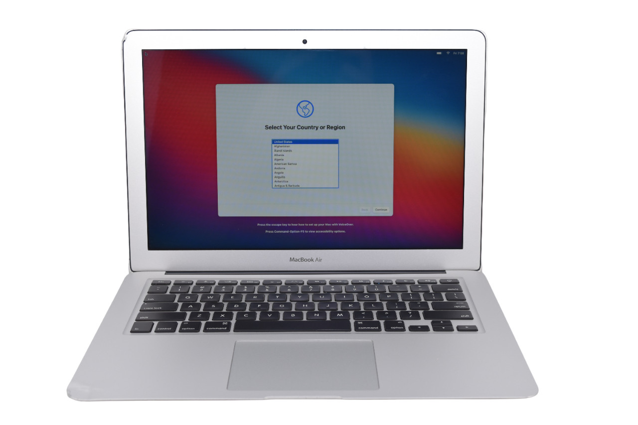 Apple MacBook Air 13″ A1466 2017 Intel i5 1.80GHz 8GB RAM 512GB SSD macOS 12 C-G