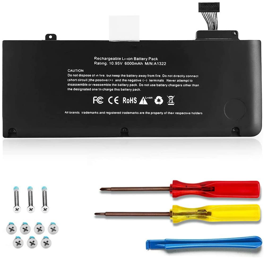 A1322 Battery for Apple Macbook Pro 13 inch A1278 Mid 2012 2010 2009 Early 2011