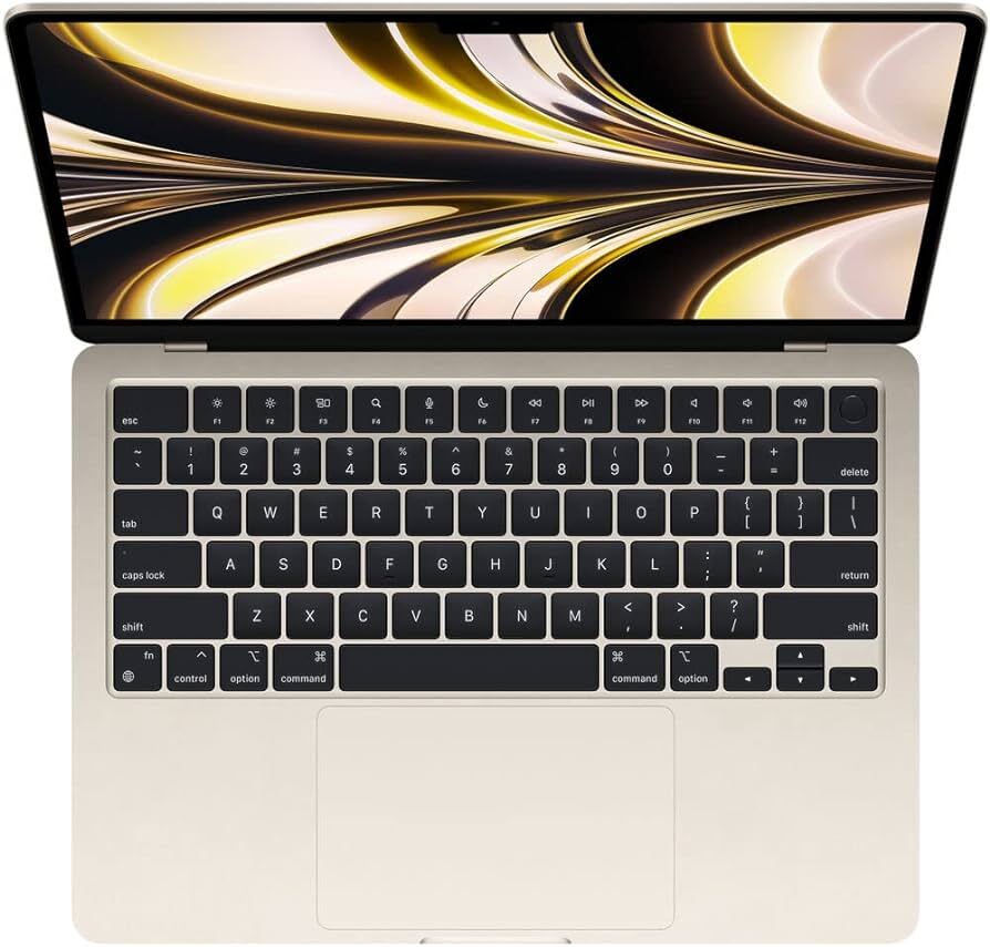 Apple MacBook Air 15.3″ (256GB SSD, M2, 8GB) Starlight MQKU3LL/A