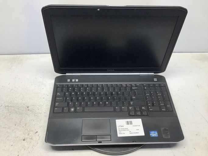 Dell Latitude E5520 Intel i3-2310M 2.1GHz 8 GB NO HDD
