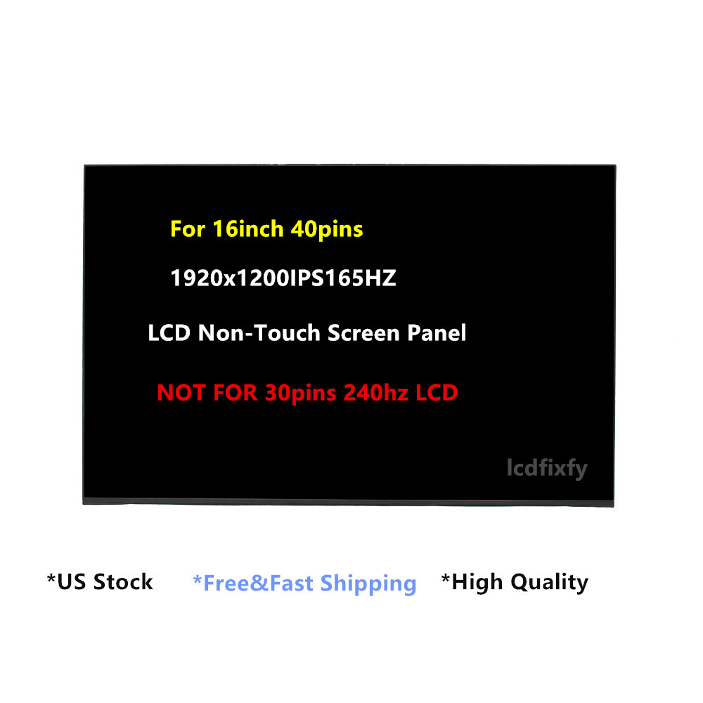 For 165Hz  FHD+LCD Screen ASUS TUF Gaming A16 FA617NS FA617XS FA617NS-A16.R7760