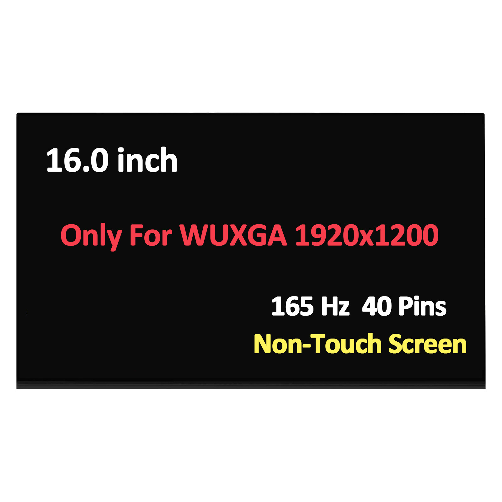 165Hz 16″ FHD+ LCD Screen for ASUS TUF Gaming A16 FA617NS FA617NS-A16.R77600 New