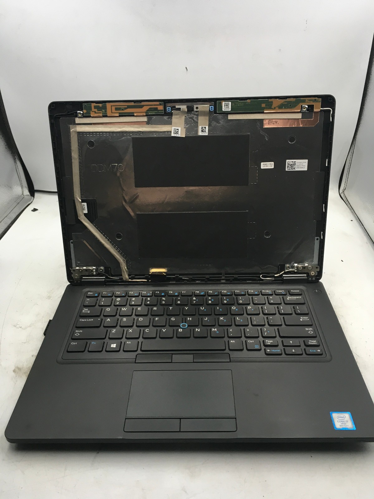 DELL LATITUDE 5491 – FOR PARTS/REPAIR – INTEL i5-8400H – NO RAM – NO OS -READ-BB