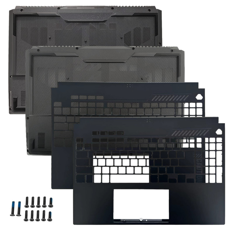 New For ASUS TUF Gaming A16 F16 FX607 FA607 Palmrest Cover/Bottom Case/Screw 56W
