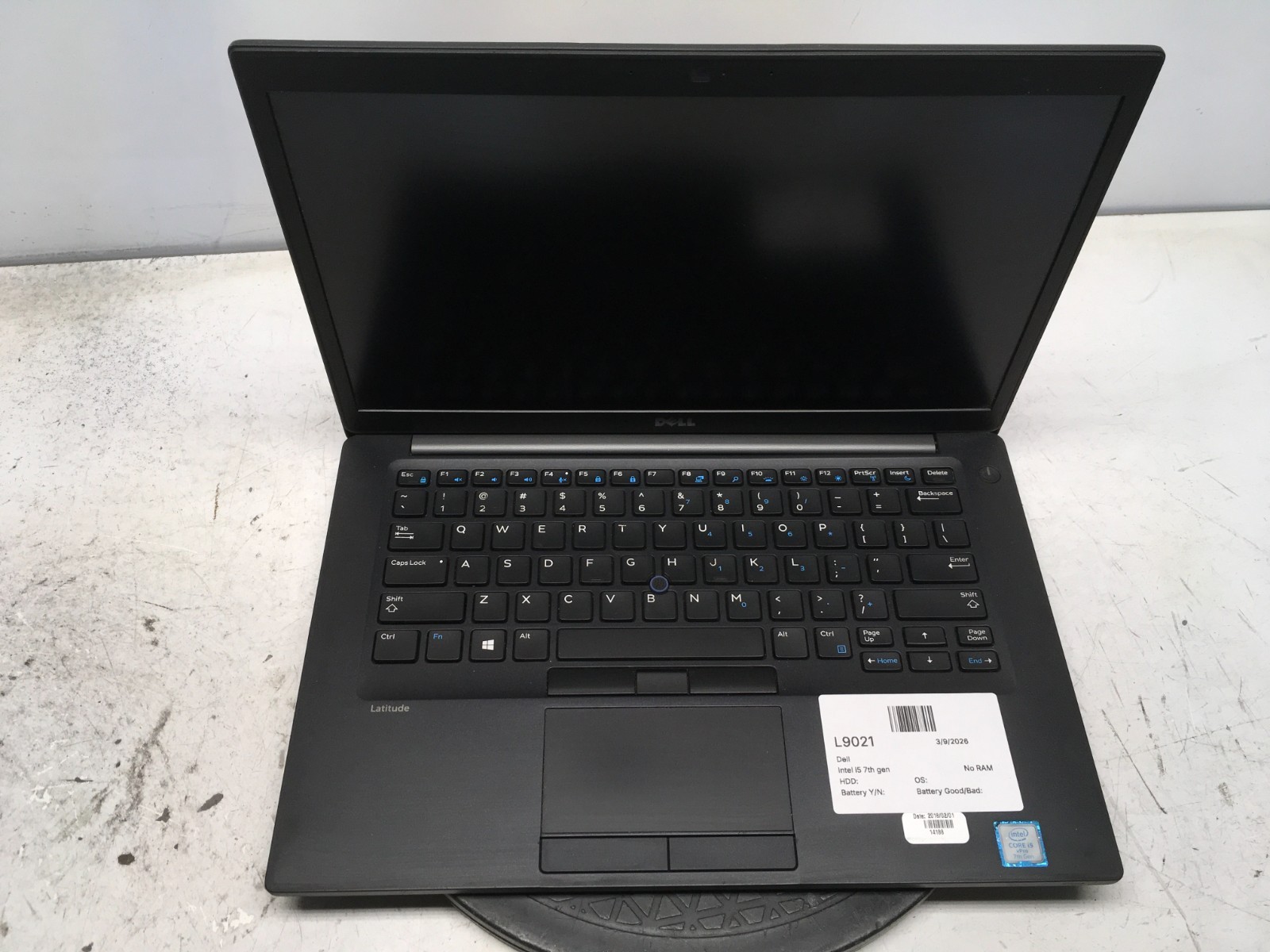 Dell Latitude Intel i5 7th Gen No RAM NO HDD
