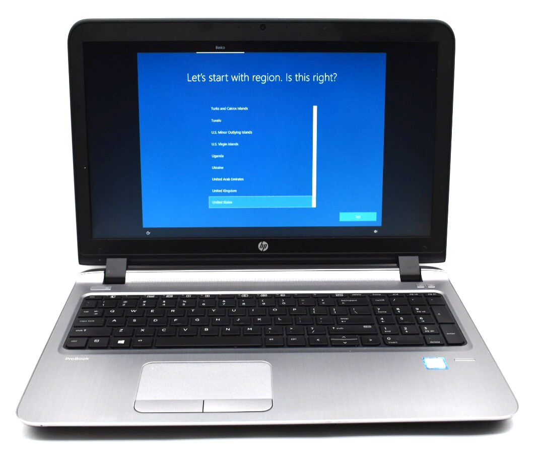 15.6″ HP PROBOOK 450 G3 Laptop i5-6200U @ 2.30GHz 4GB RAM 1TB HDD Win 10 Pro