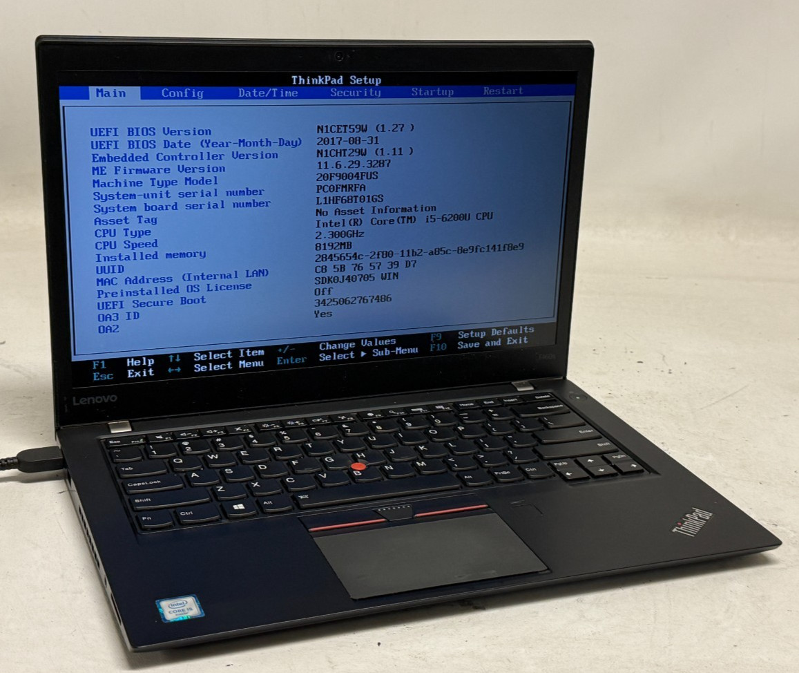 Lenovo ThinkPad T460s 14″ (i5-6200u – 8GB RAM – 256GB SSD – Win11Home)
