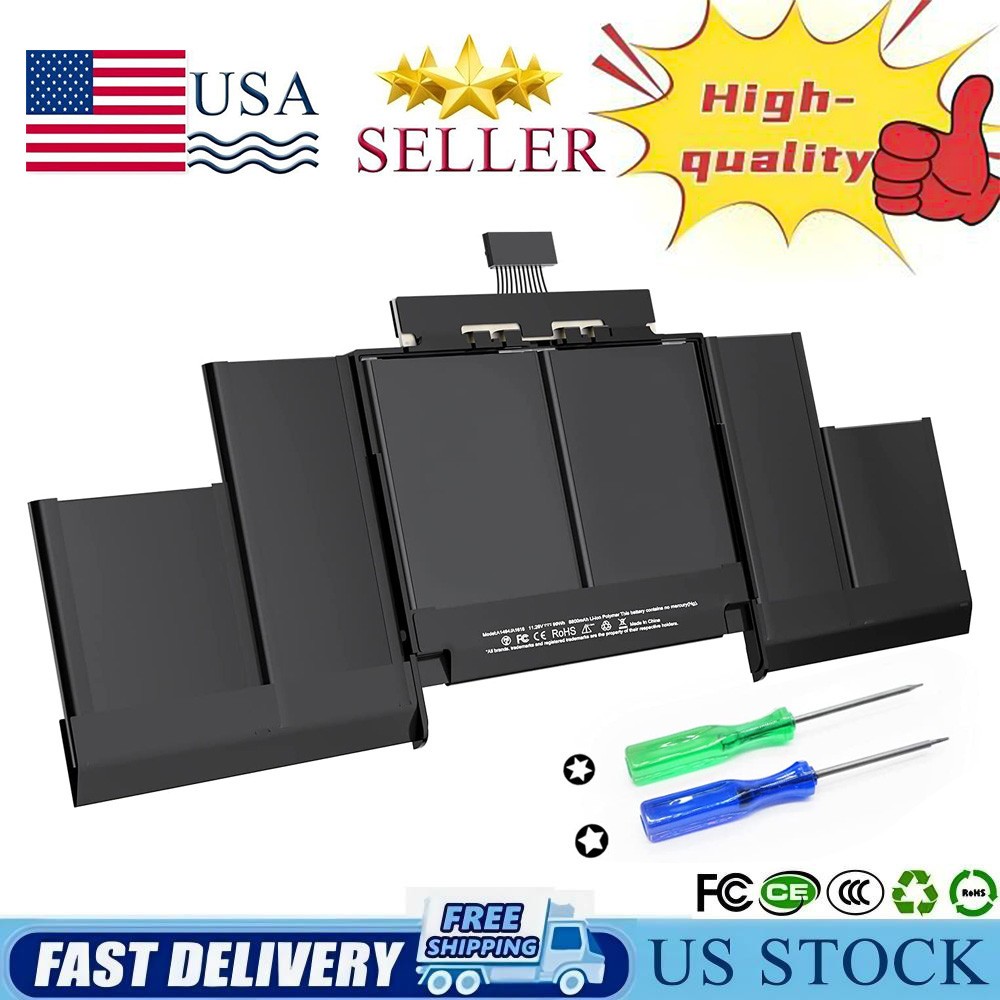 A1618 A1494 Battery for Apple Macbook Pro 15 inch Retina A1398 Mid 2015 2014