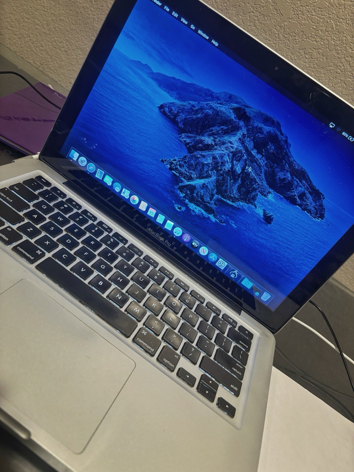 Apple MacBook Pro 13″ Silver Laptop macOS Catalina