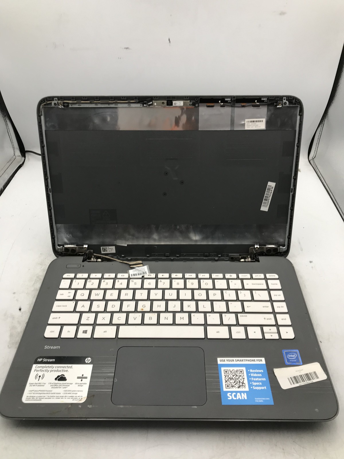 HP STREAM 14 14-CB112WM – FOR PARTS/REPAIR – INTEL CELERON N4000 – 4GB RAM – BB!