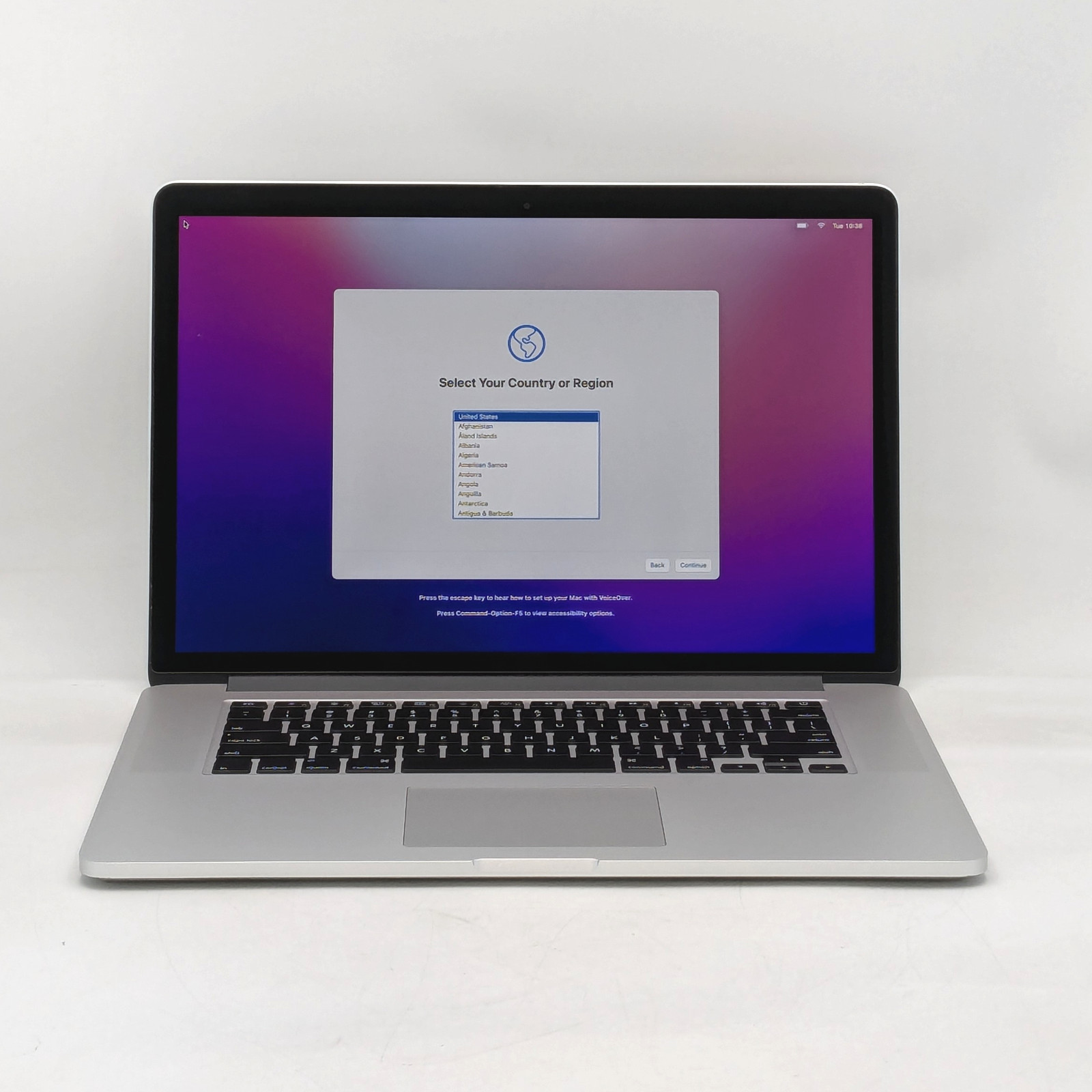 Apple MacBook Pro A1398 15.4″ i7-4870HQ 512GB SSD 16GB AMD Radeon R9 M370X MacOS