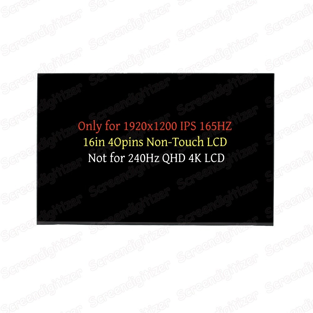 For 165Hz 16″FHD+ LCD Screen ASUS TUF Gaming A16 FA617NT FA617NT-A16.R77700 New