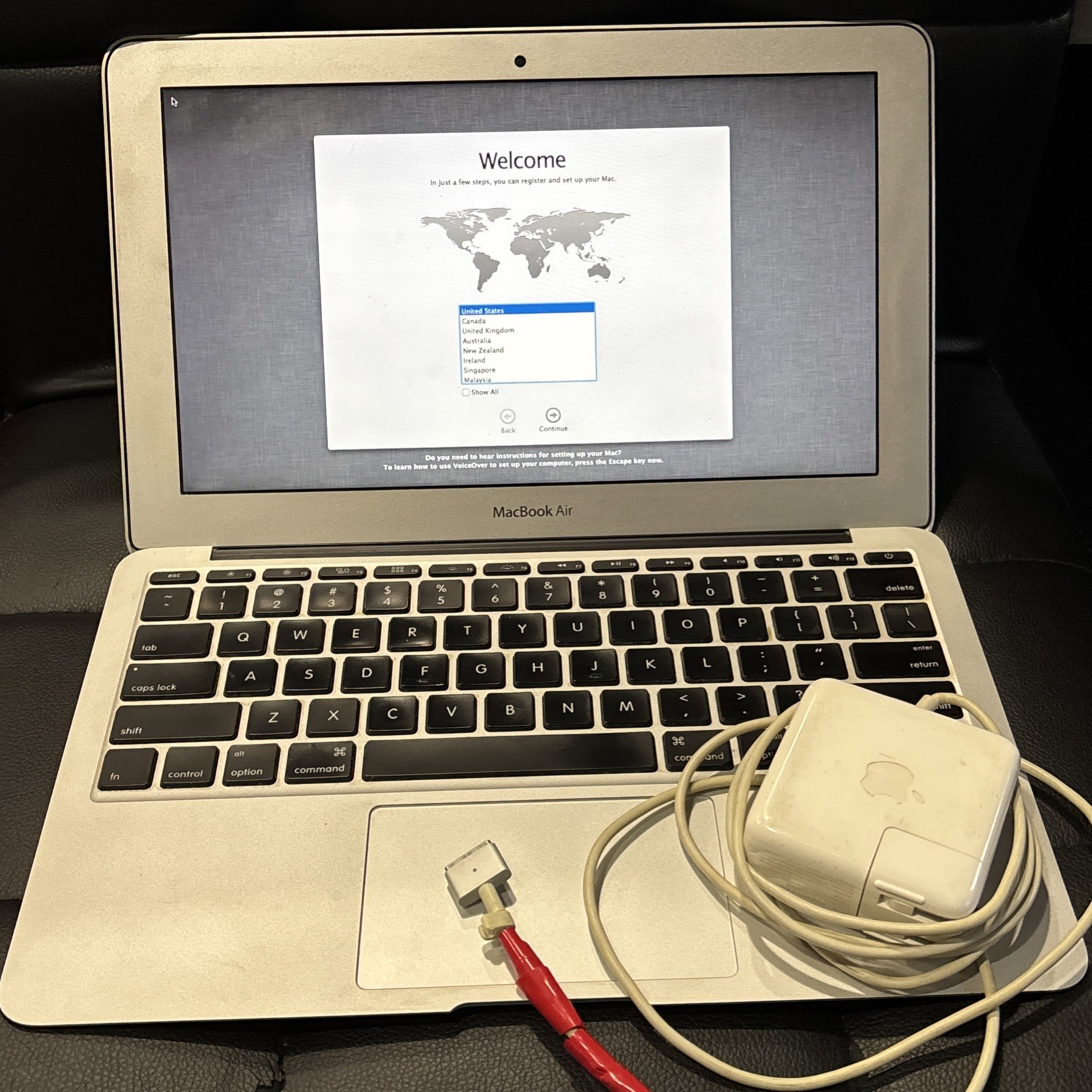 Apple MakBook Air Laptop, 11.6″ (128GB SSD, Intel Core i5-5250U, 1.6GHz, 4GB)…