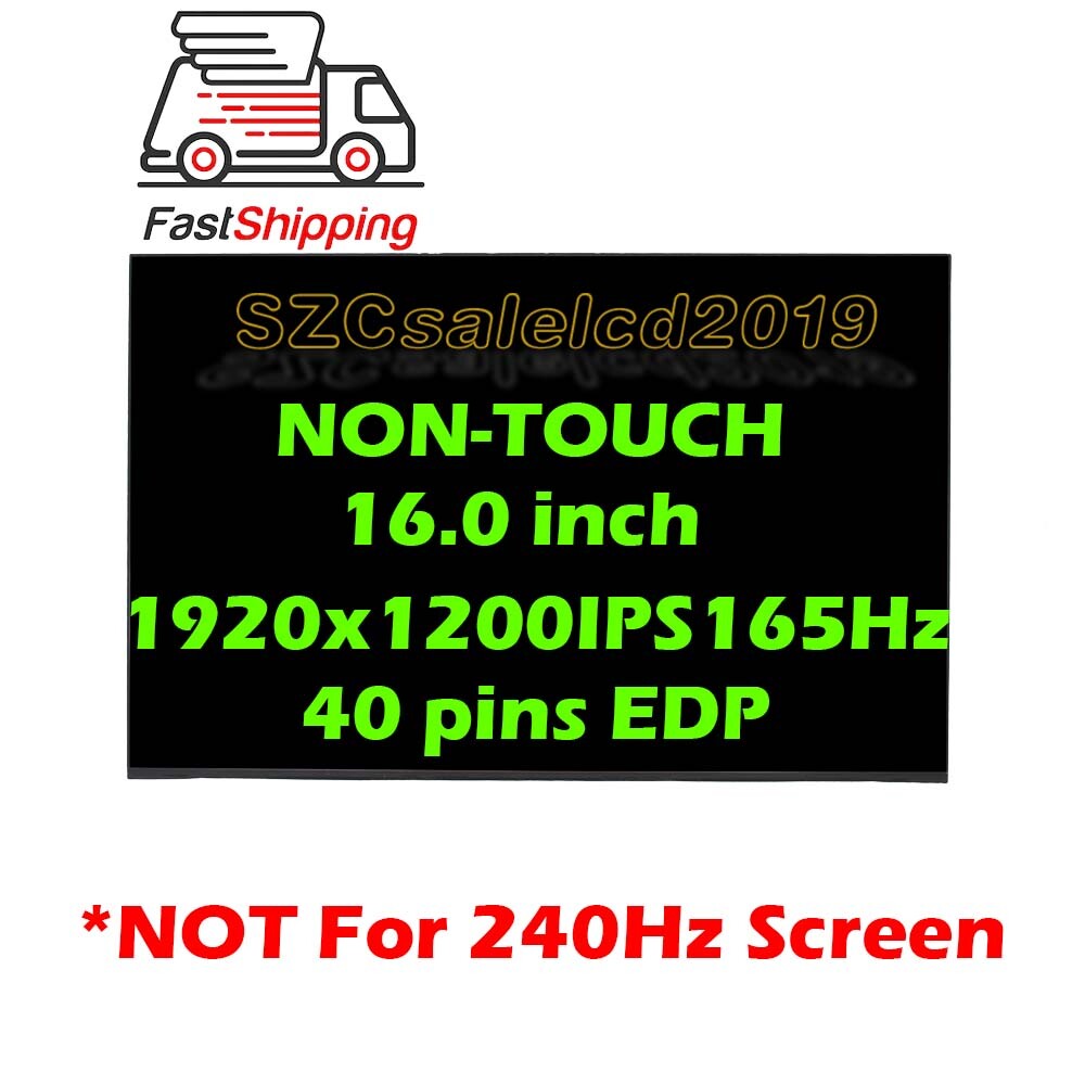 165Hz 16″ FHD+ LCD Screen For ASUS TUF Gaming A16 FA617NT FA617NT-A16.R77700 New